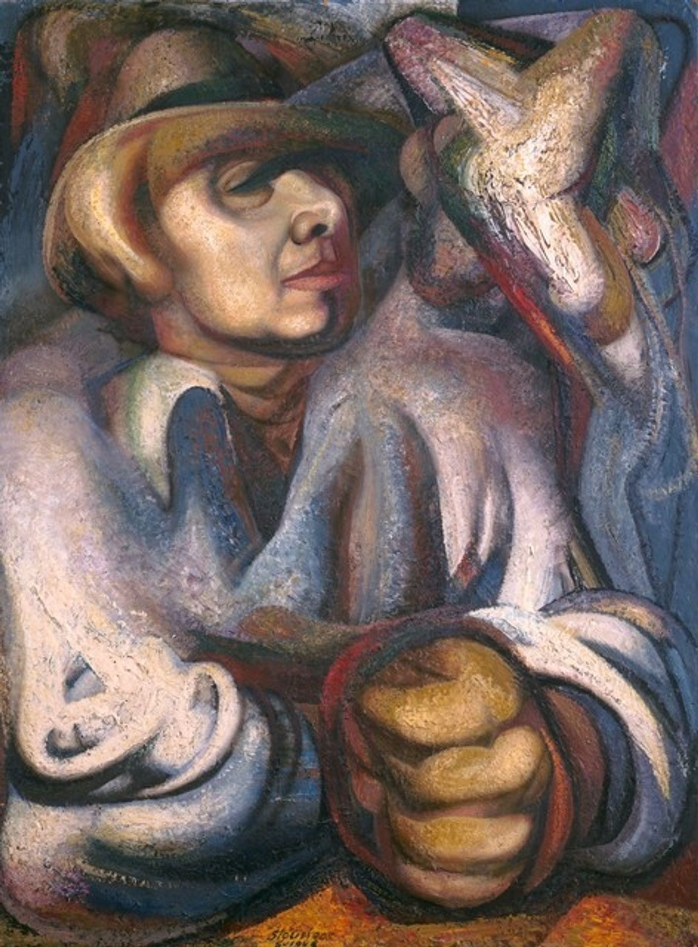 Self-Portrait by David Alfaro Siqueiros