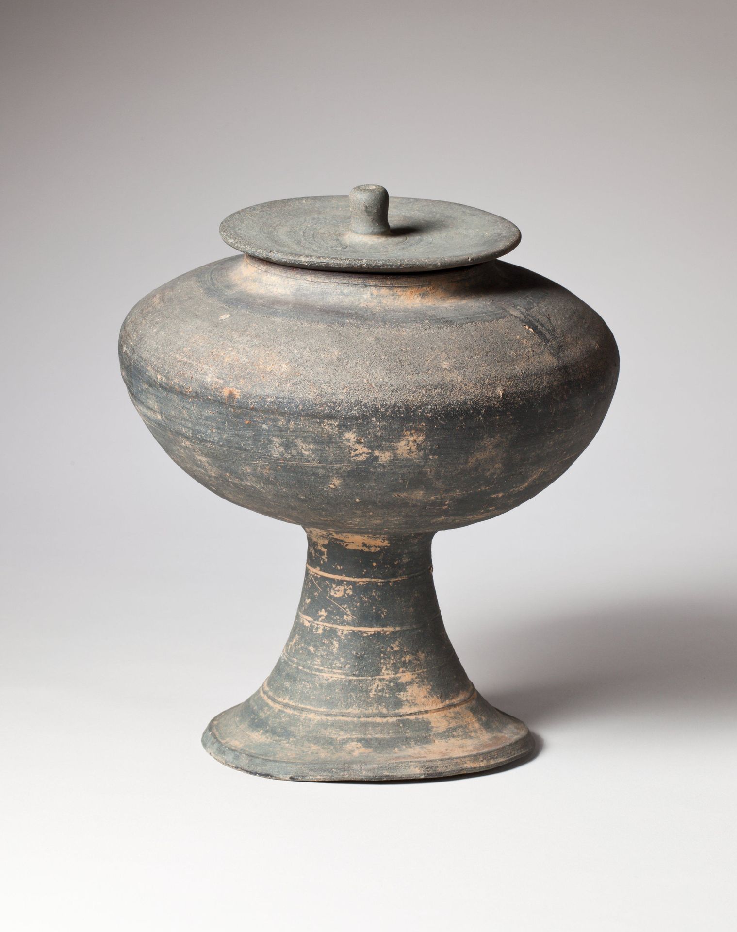 Footed dish with Cover by Anonymous