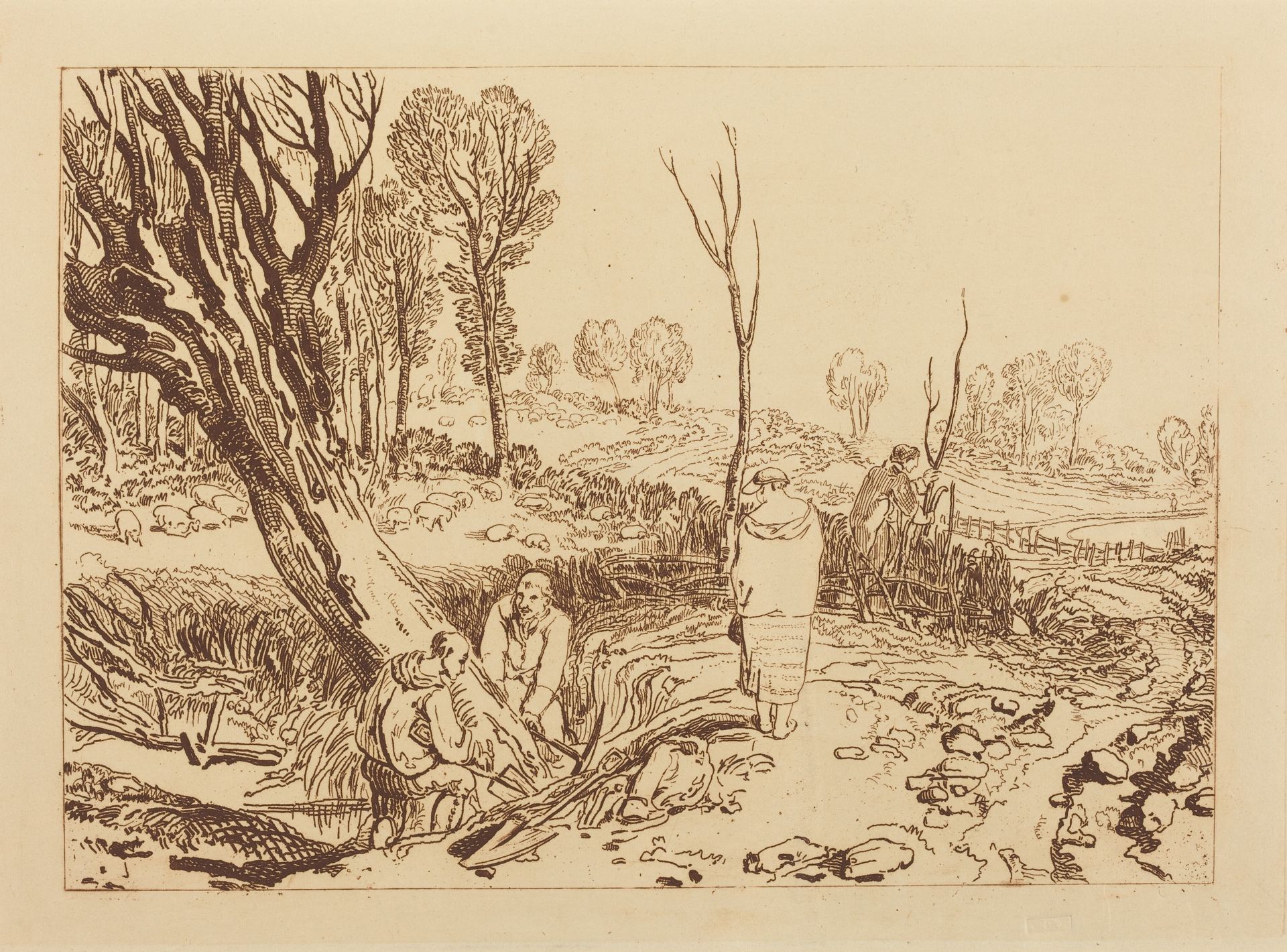 Hedging and Ditching by Joseph Mallord William Turner
