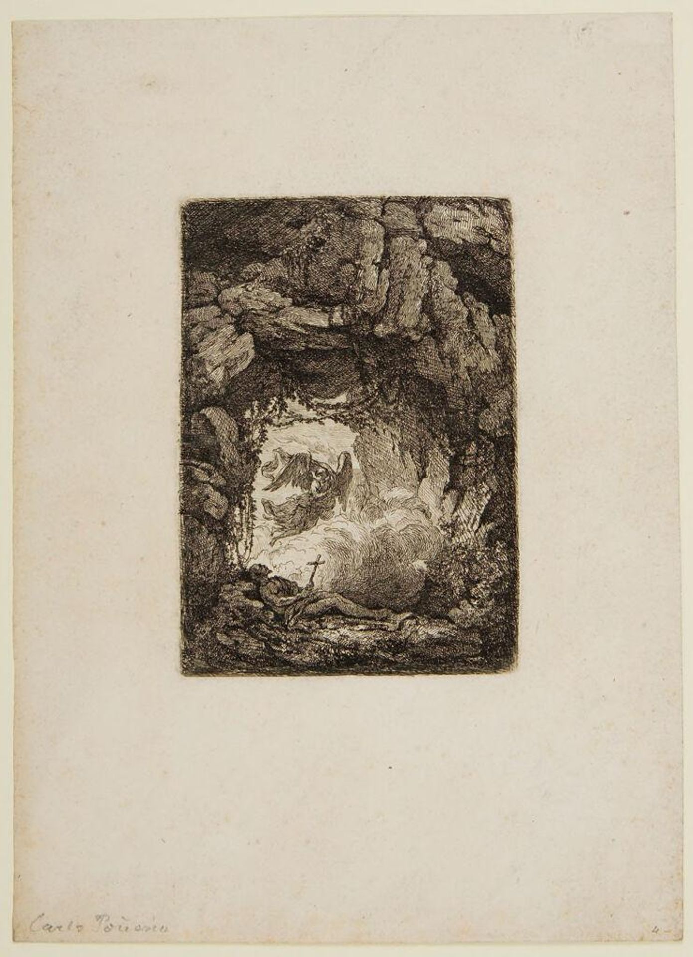 The Death of Saint Jerome by Etienne de Lavallée-Poussin