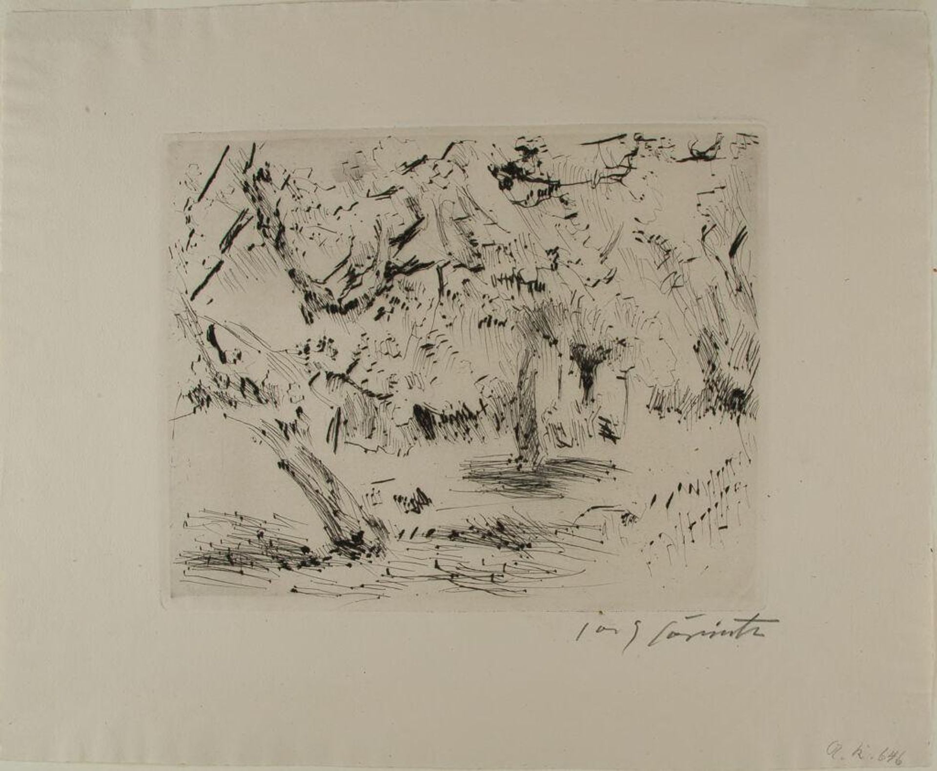 Spring with Appleblossoms by Lovis Corinth