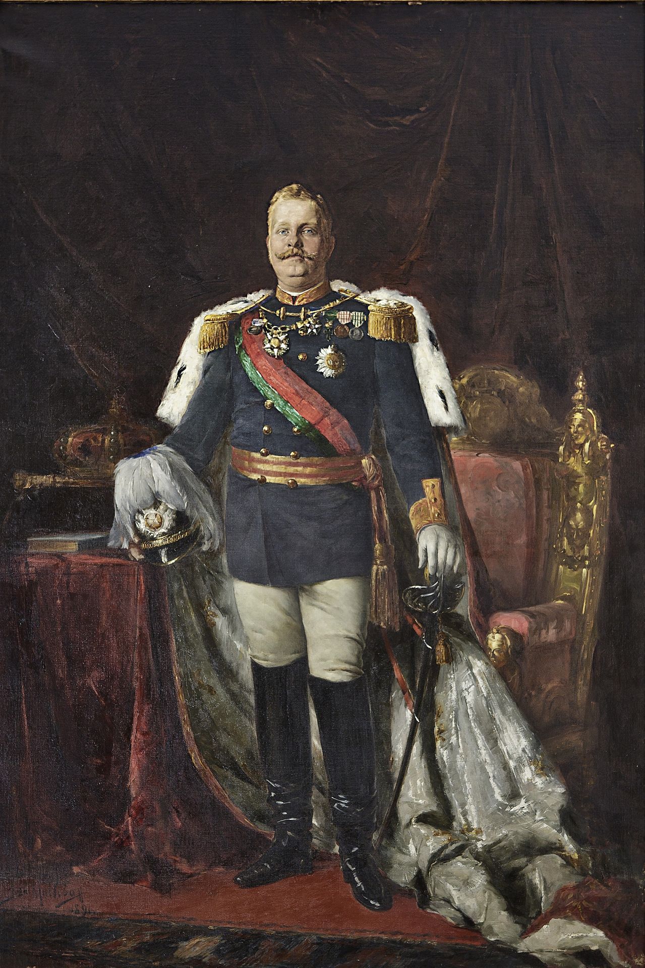 Portrait of Carlos I of Portugal by Jose Malhoa