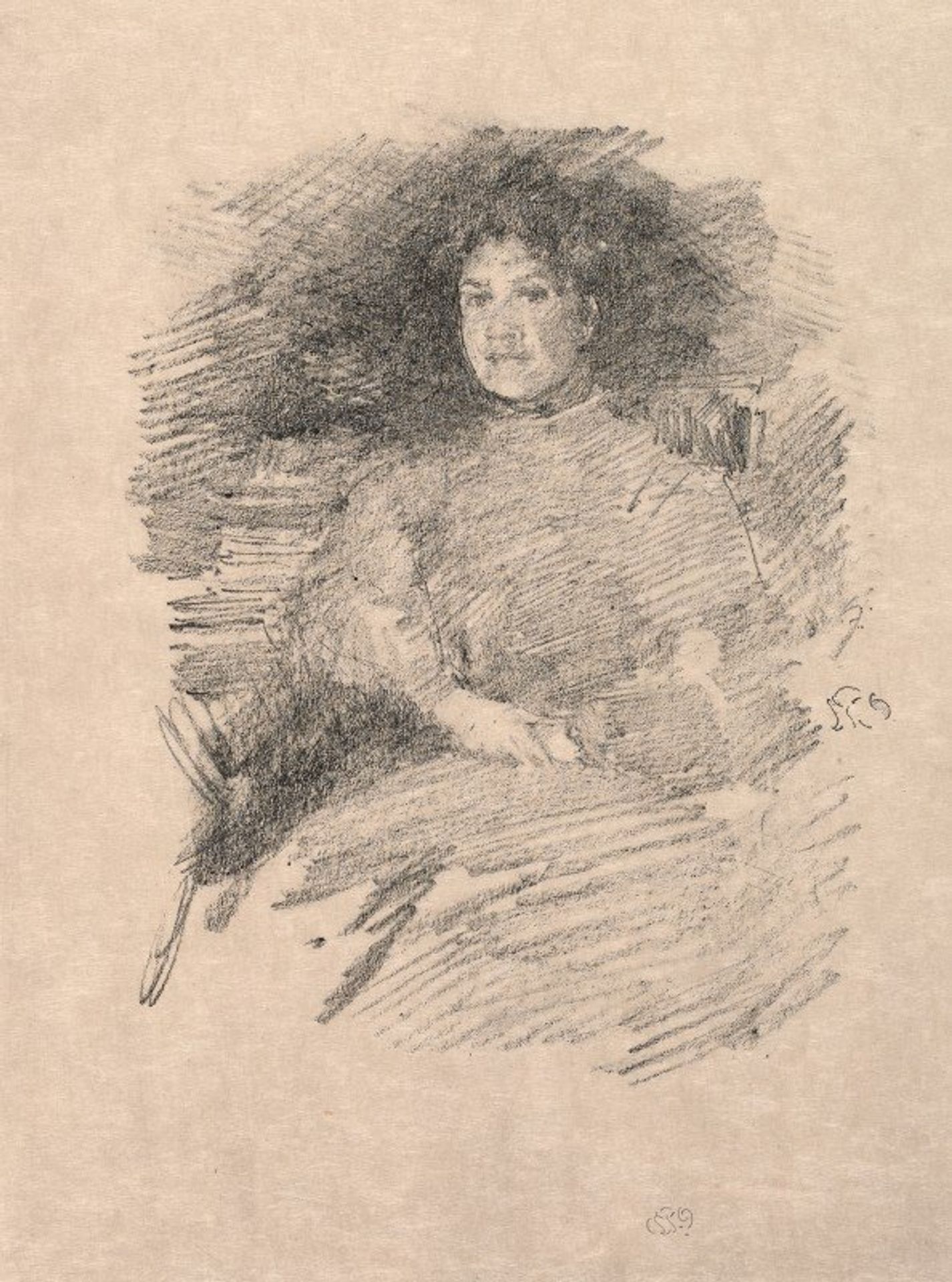 Firelight by James Abbott McNeill Whistler