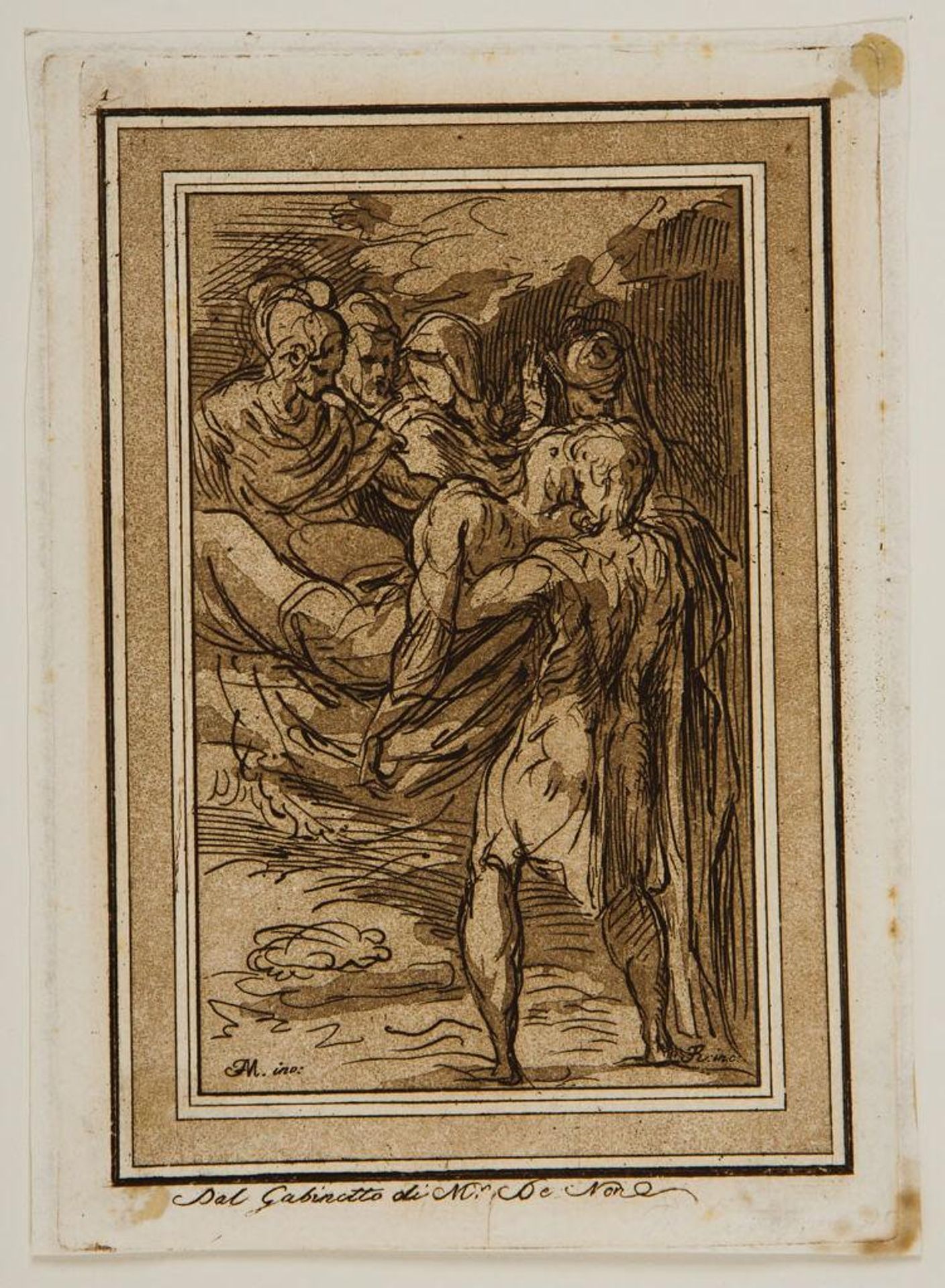 Entombment by Francesco Rosaspina