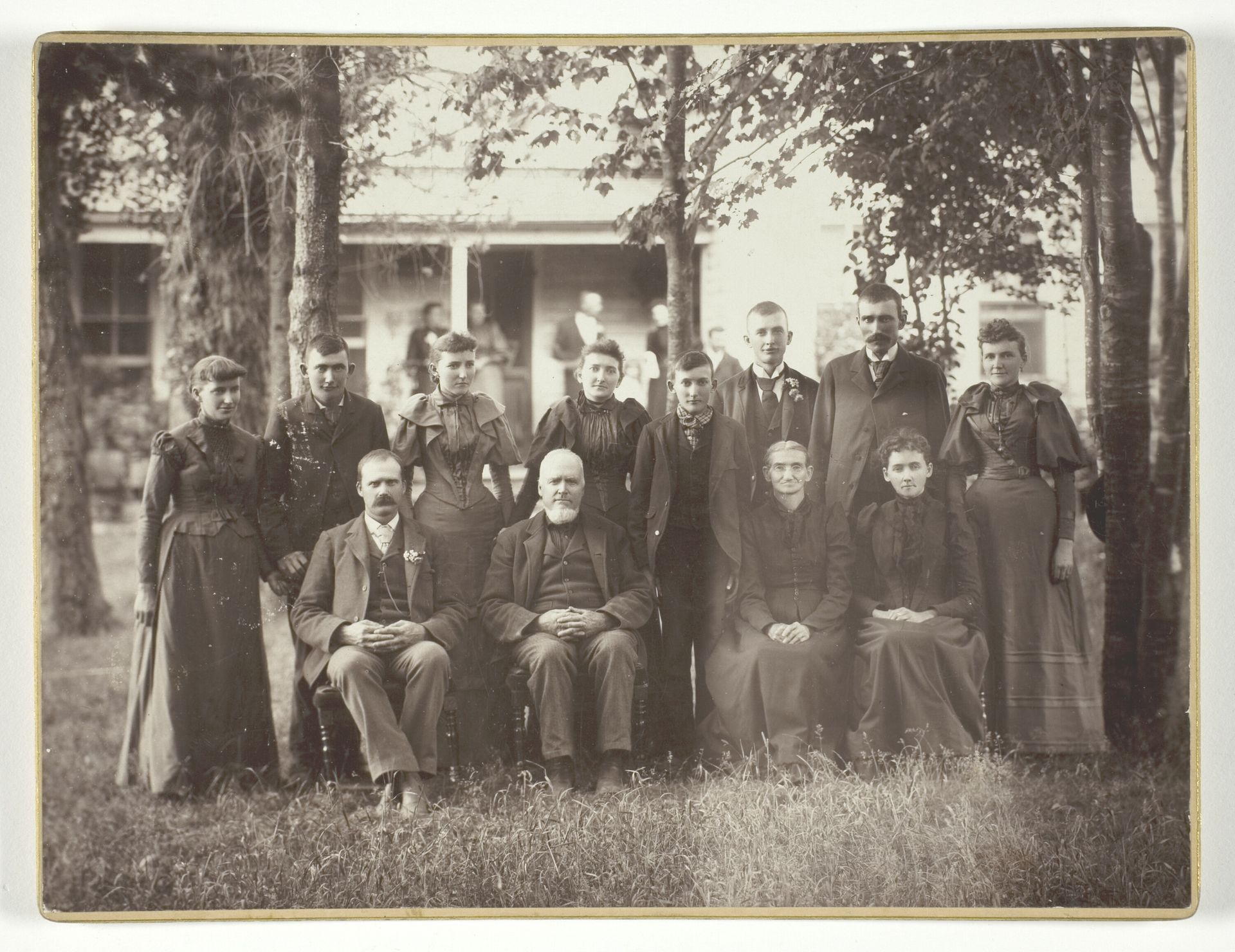 Untitled (Group Portrait of Twelve) by Anonymous