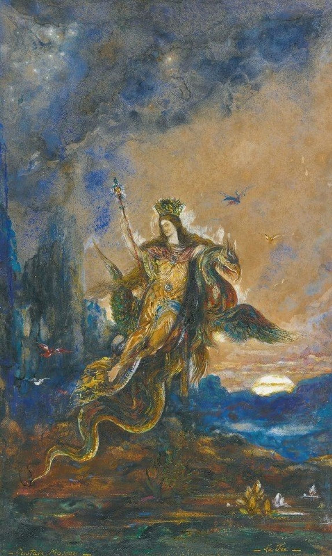 La Fée by Gustave Moreau