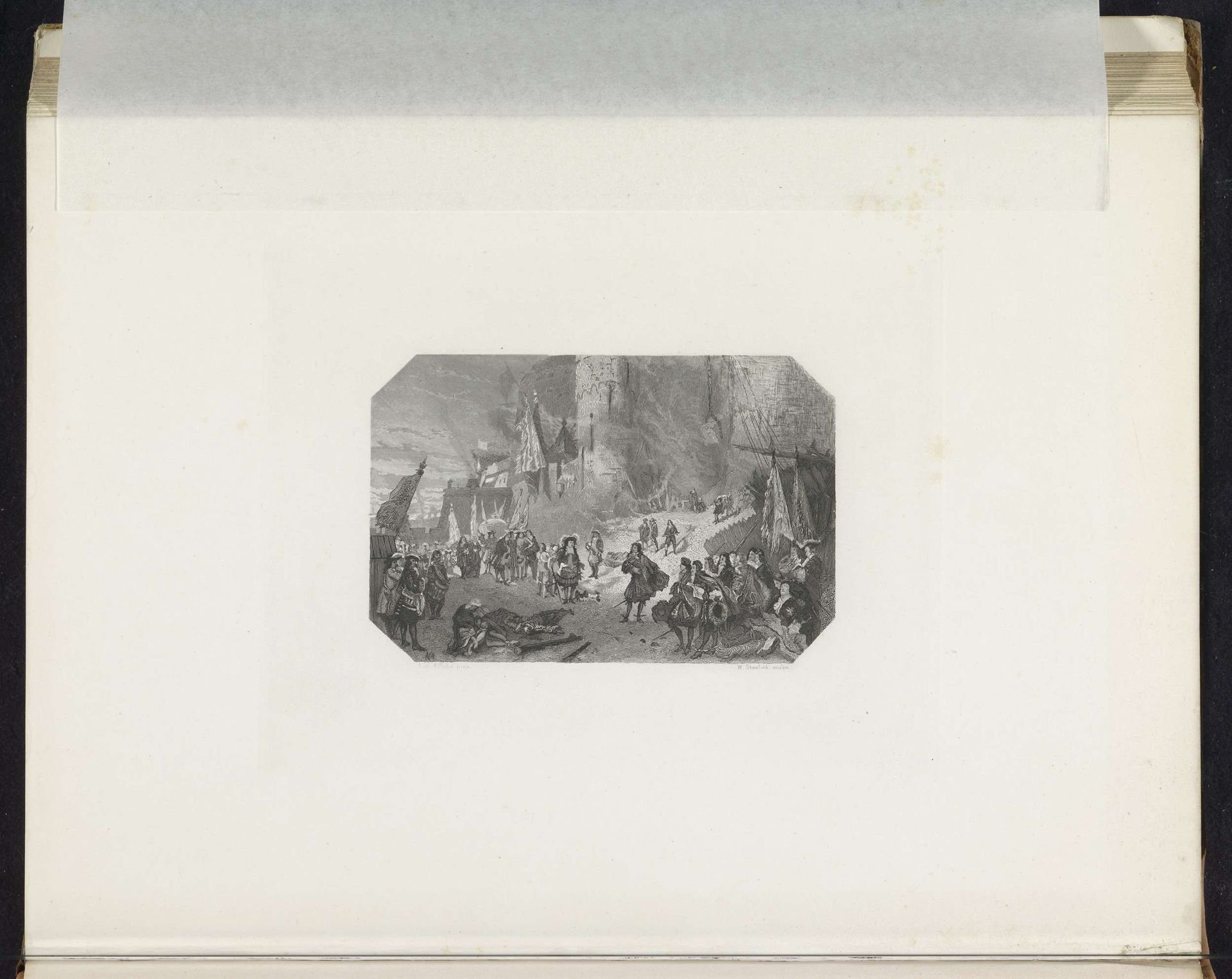 Menno van Coehoorn en Lodewijk XIV na het verlies van Namen, 1692 by Willem (I) Steelink