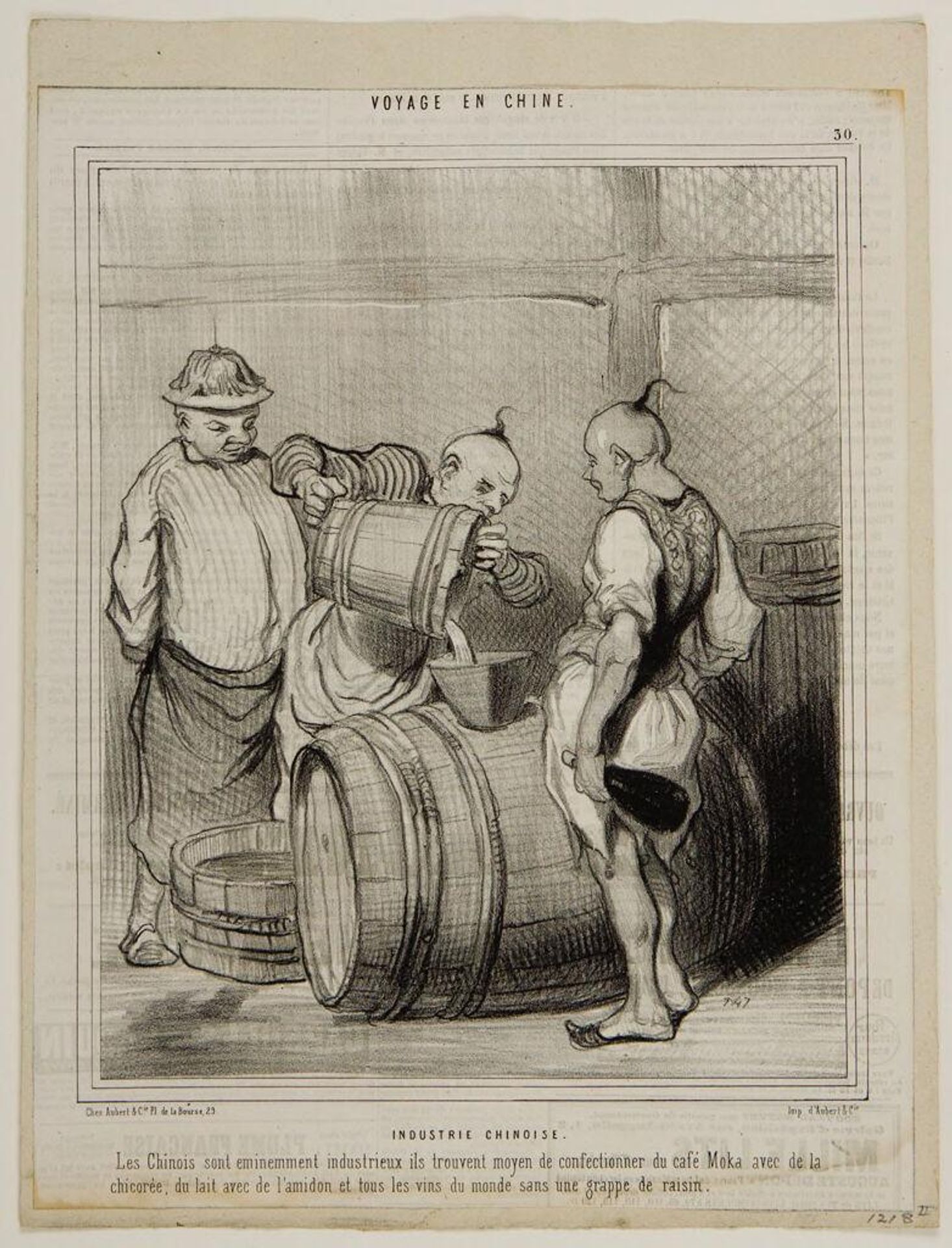 Industrie Chinoise by Honoré Daumier