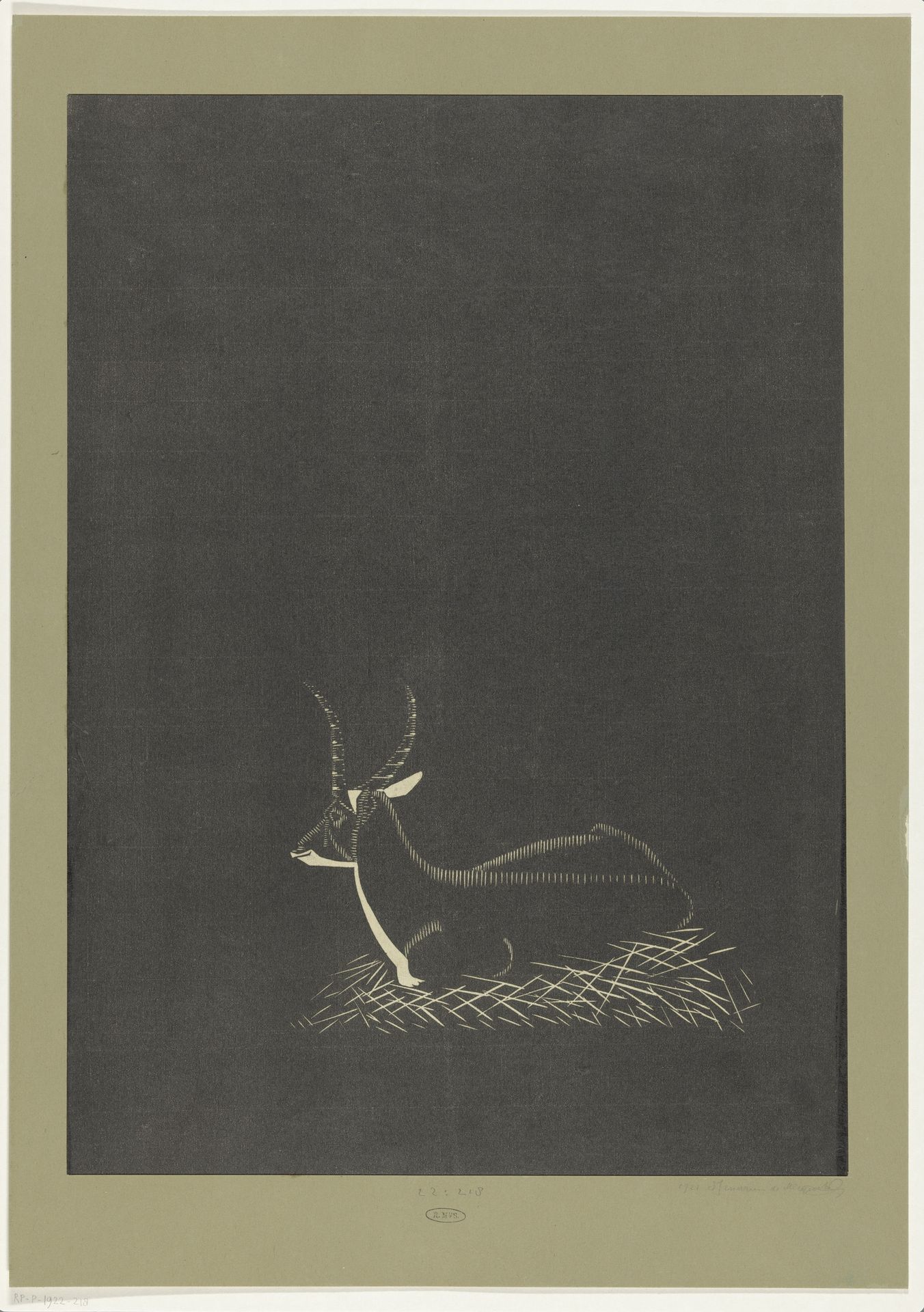 Waterbok by Samuel Jessurun de Mesquita