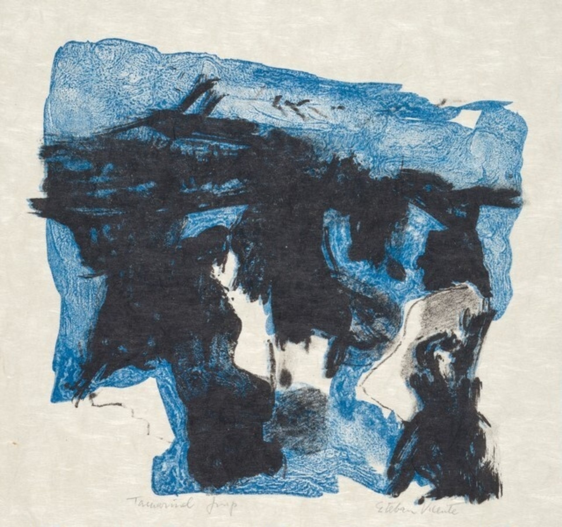 Untitled II by Esteban Vicente