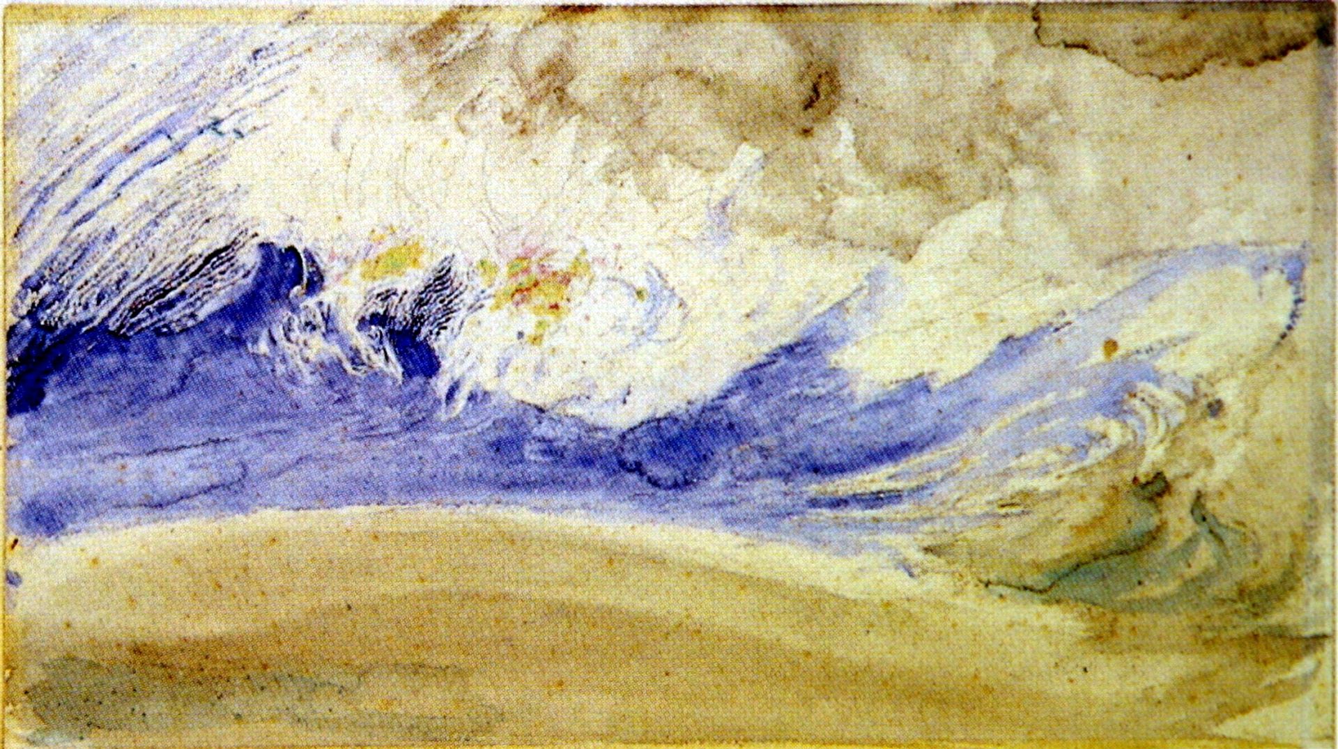 Cloud Study by John Ruskin