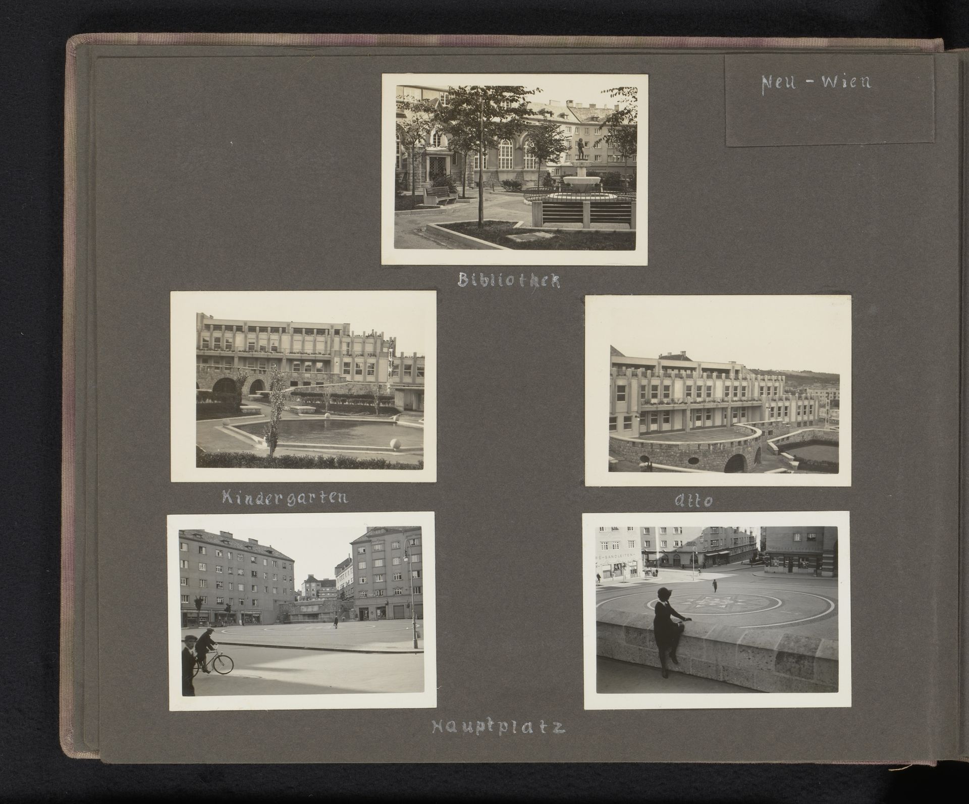 Vijf gezichten op Neu-Wien by Berti Hoppe