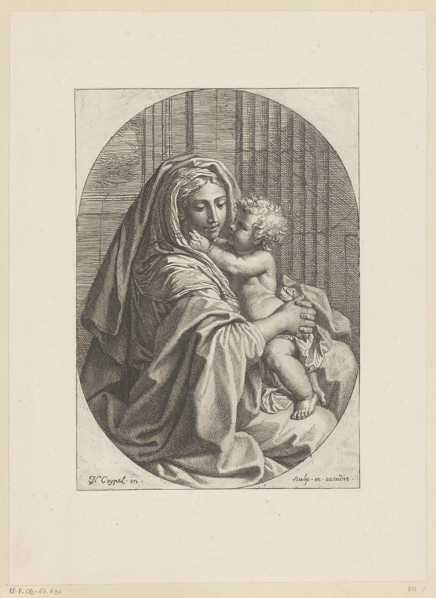 Maria met Kind by Noël Coypel