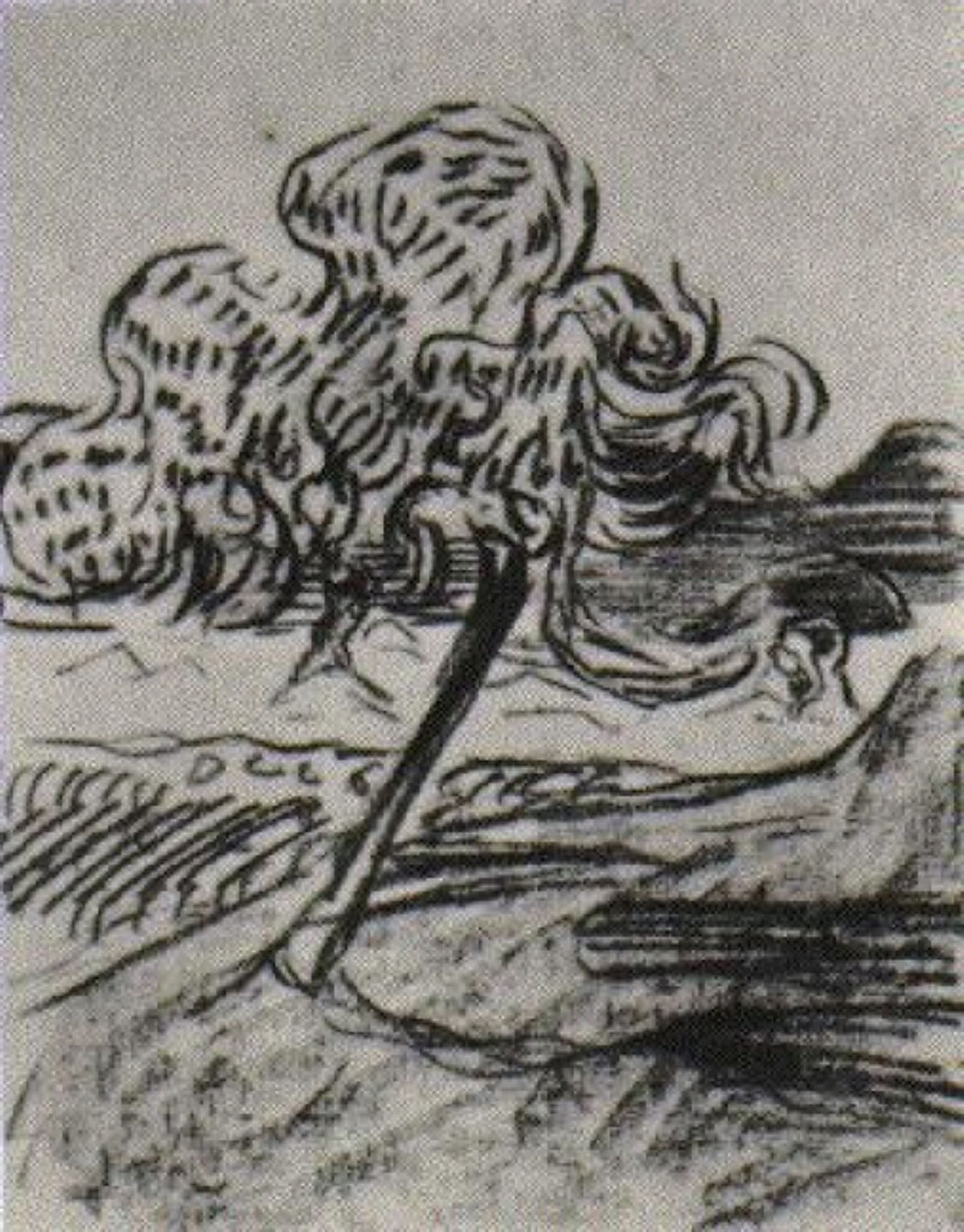 Study of a Fruit Tree by Vincent van Gogh