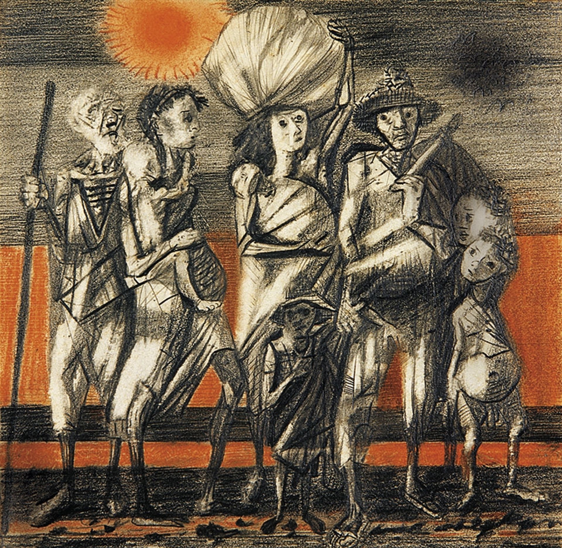 Retirantes by Candido Portinari