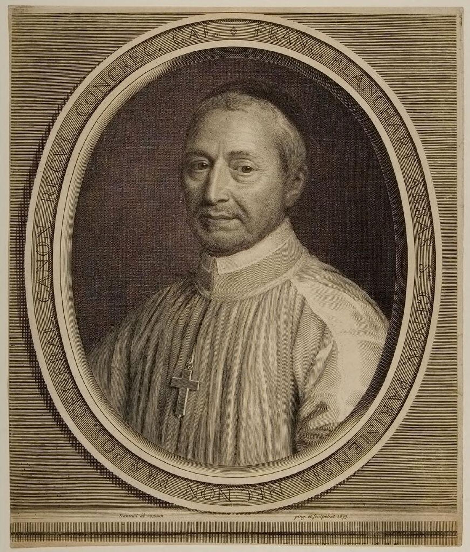 FranÃ§ois Blanchart by Robert Nanteuil