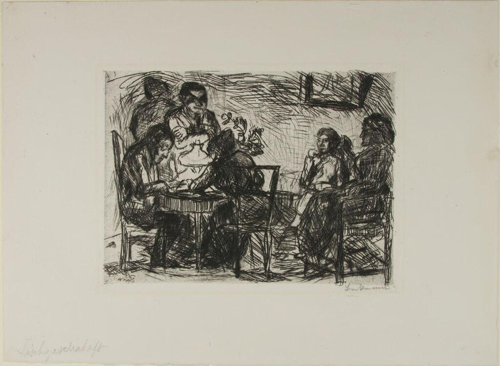 Evening Party by Max Beckmann