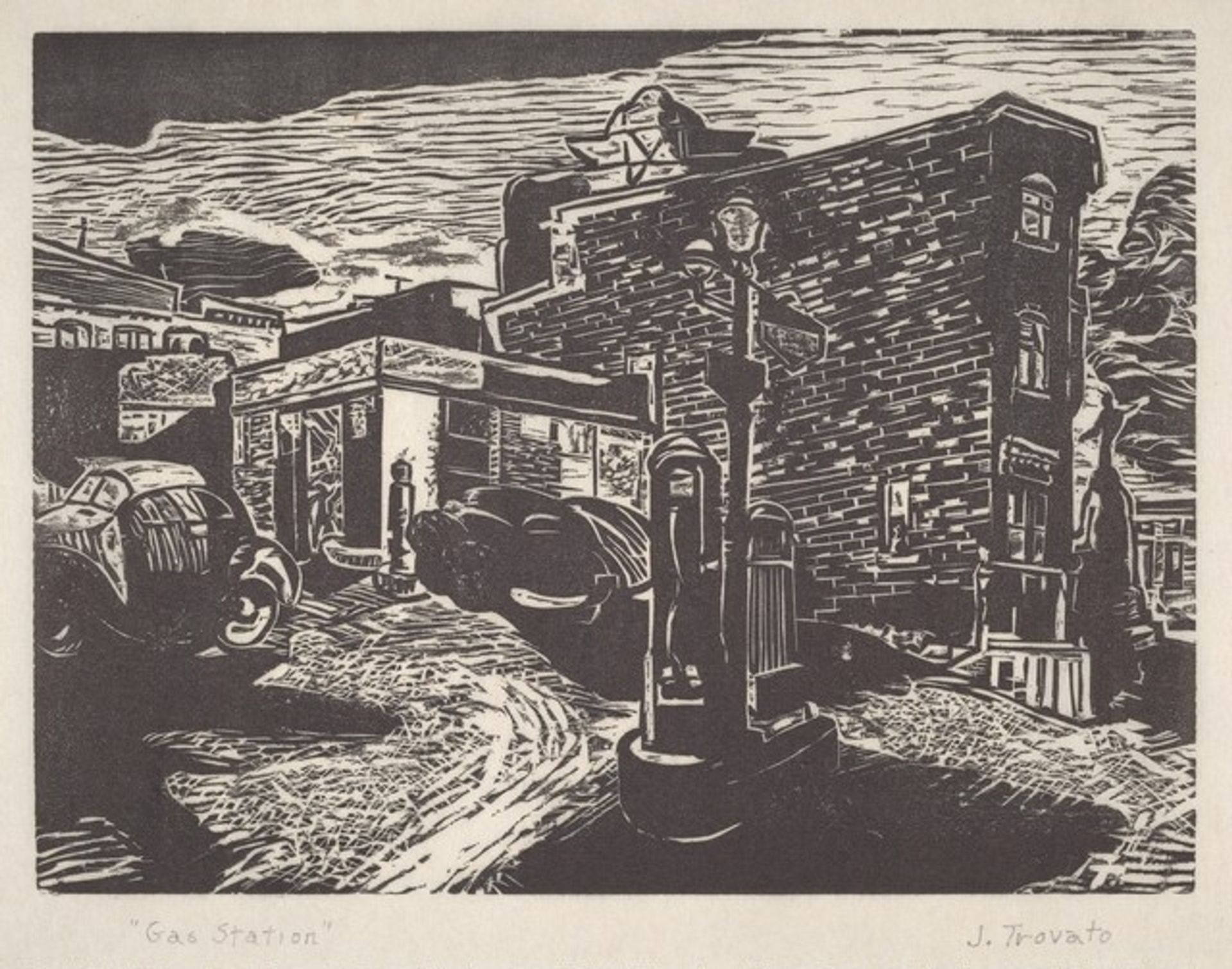 Gas Station by Joseph S. Trovato