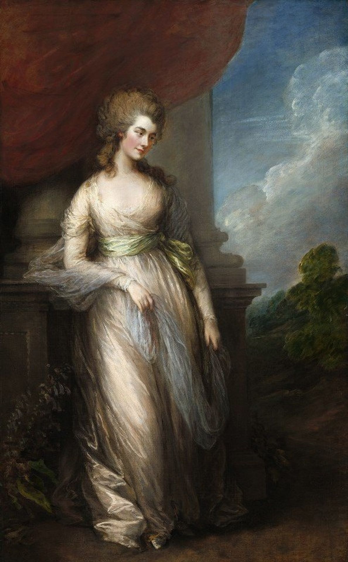 Georgiana,Duchess of Devonshire by Thomas Gainsborough