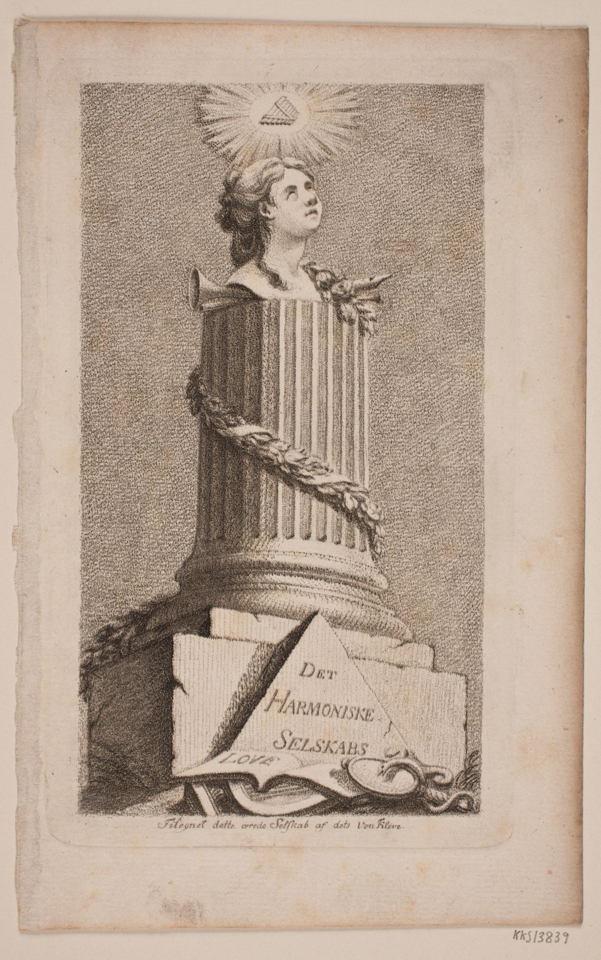 Titelblad til "Det harmoniske selskabs love" by Terkel Kleve