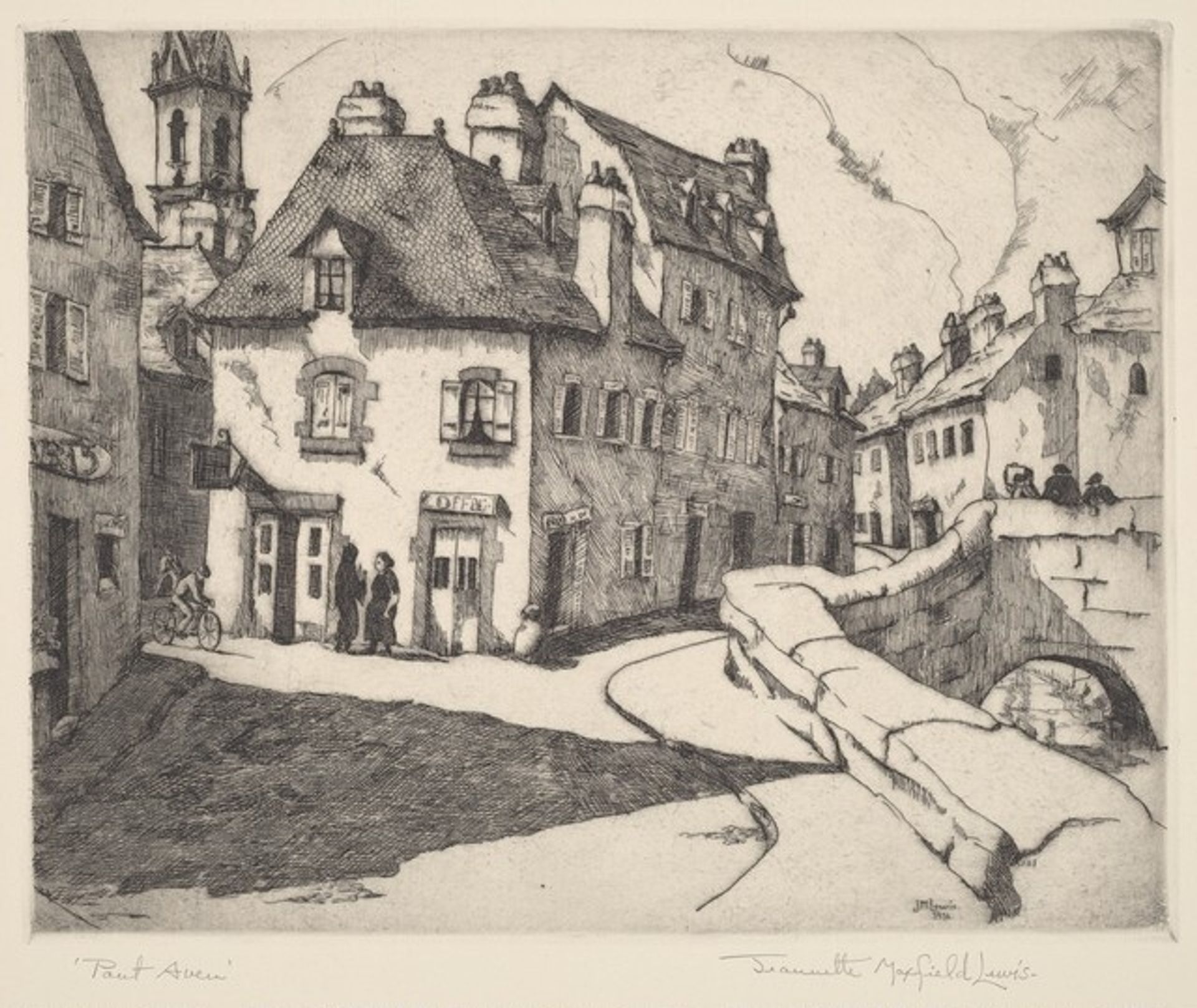 Pont-Aven by Jeannette Maxfield Lewis
