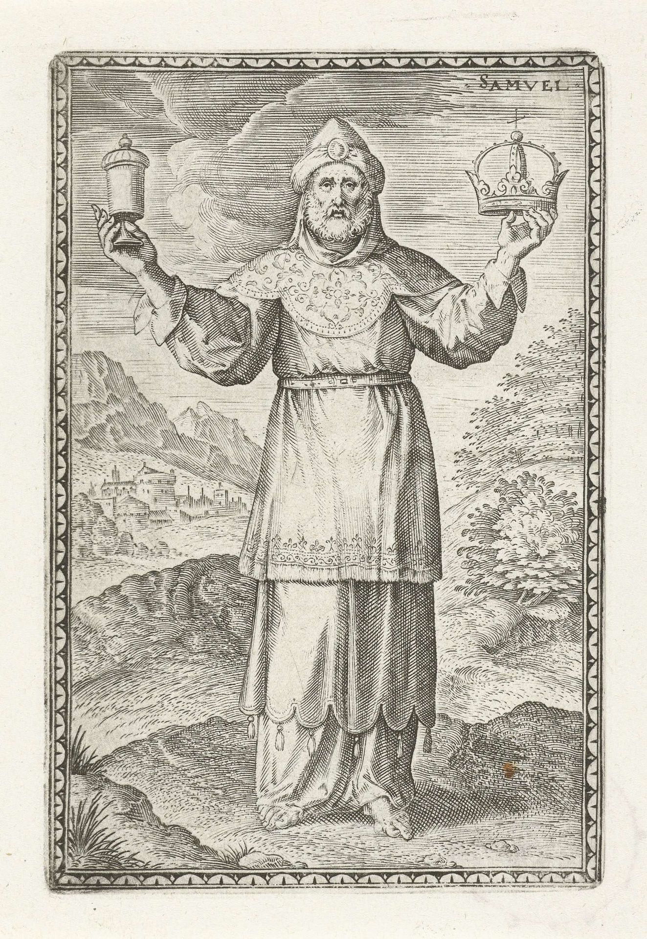 Samuël by Johann Sadeler I