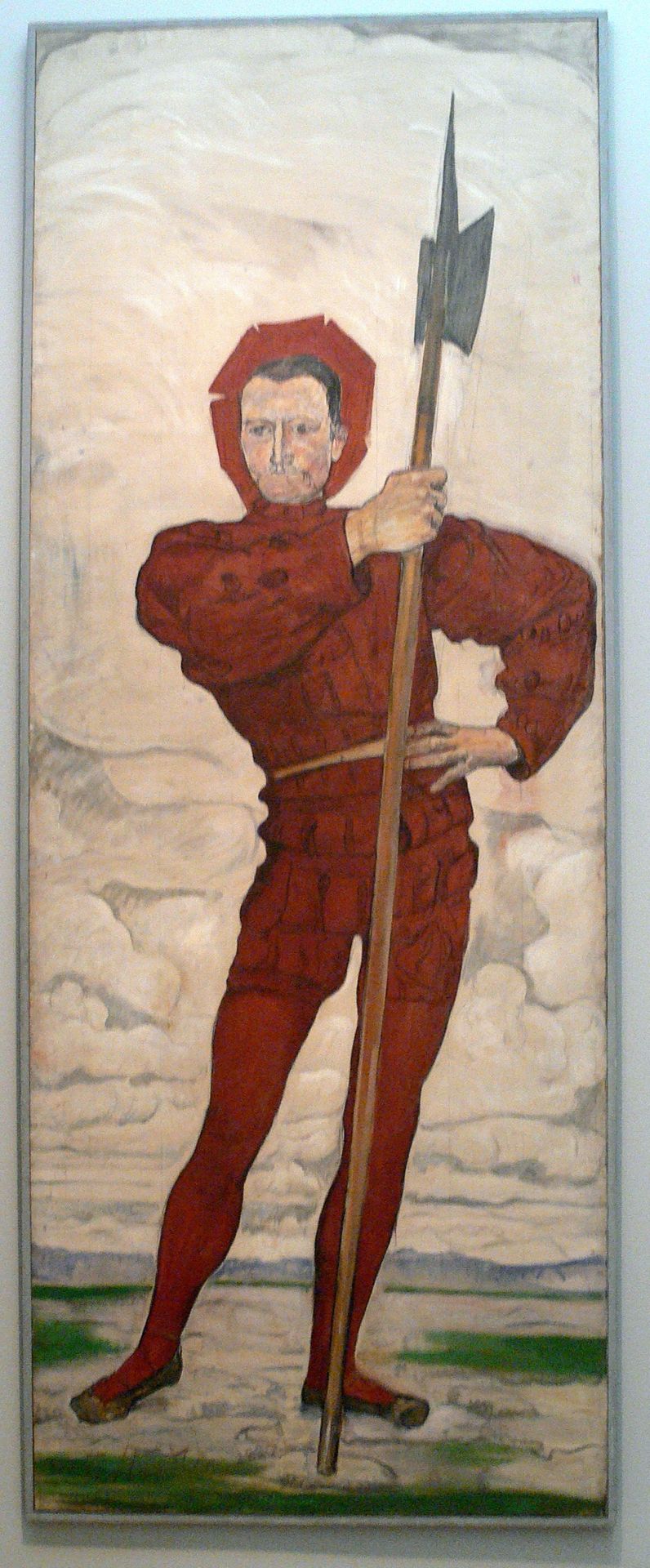 The Halberdier by Ferdinand Hodler