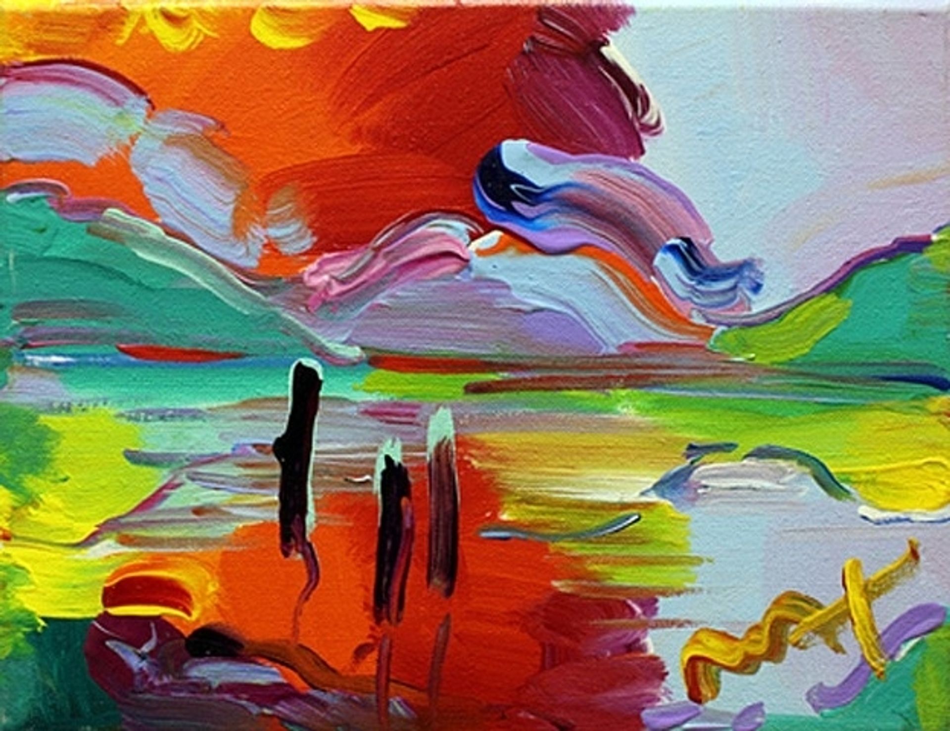 Four Seasons: Autumn by Peter Max