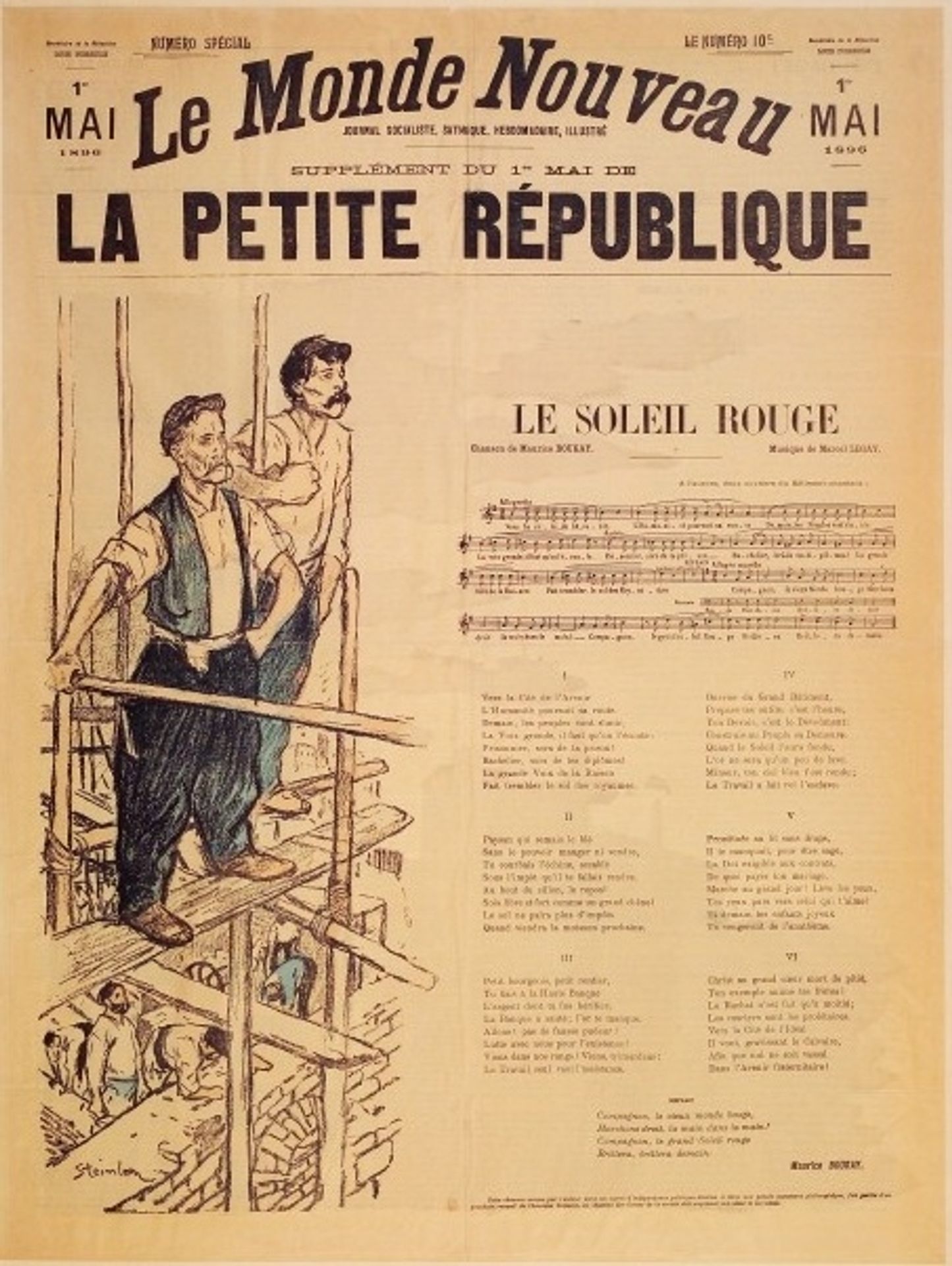 Le Monde Nouveau by Théophile Alexandre Steinlen