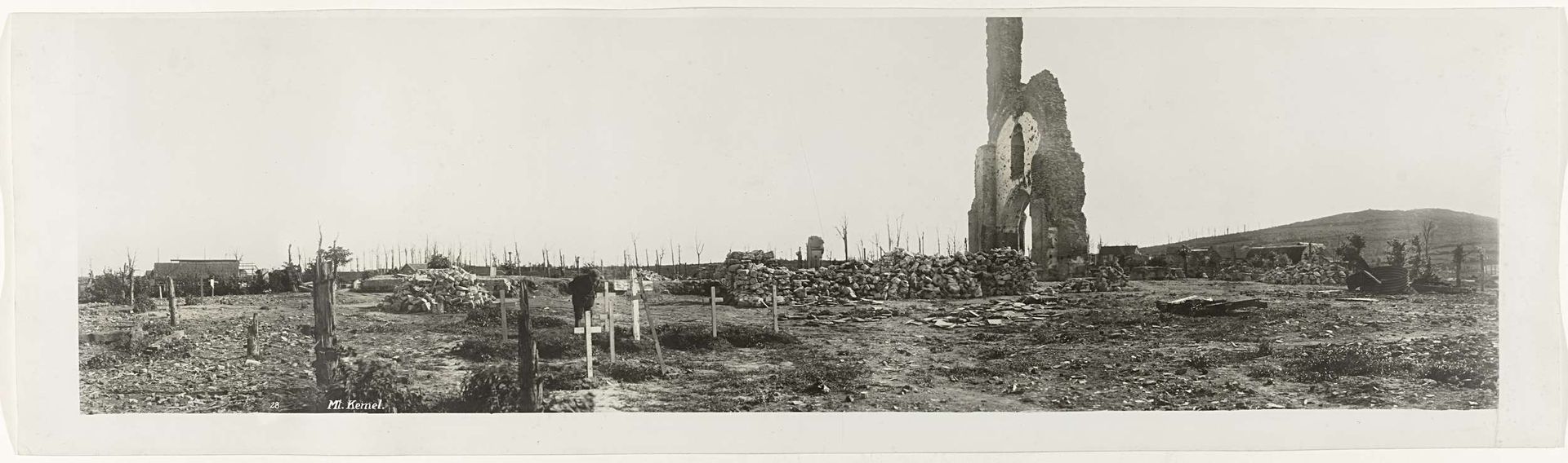 Damage After the First World War by Panoramic Photo Co.