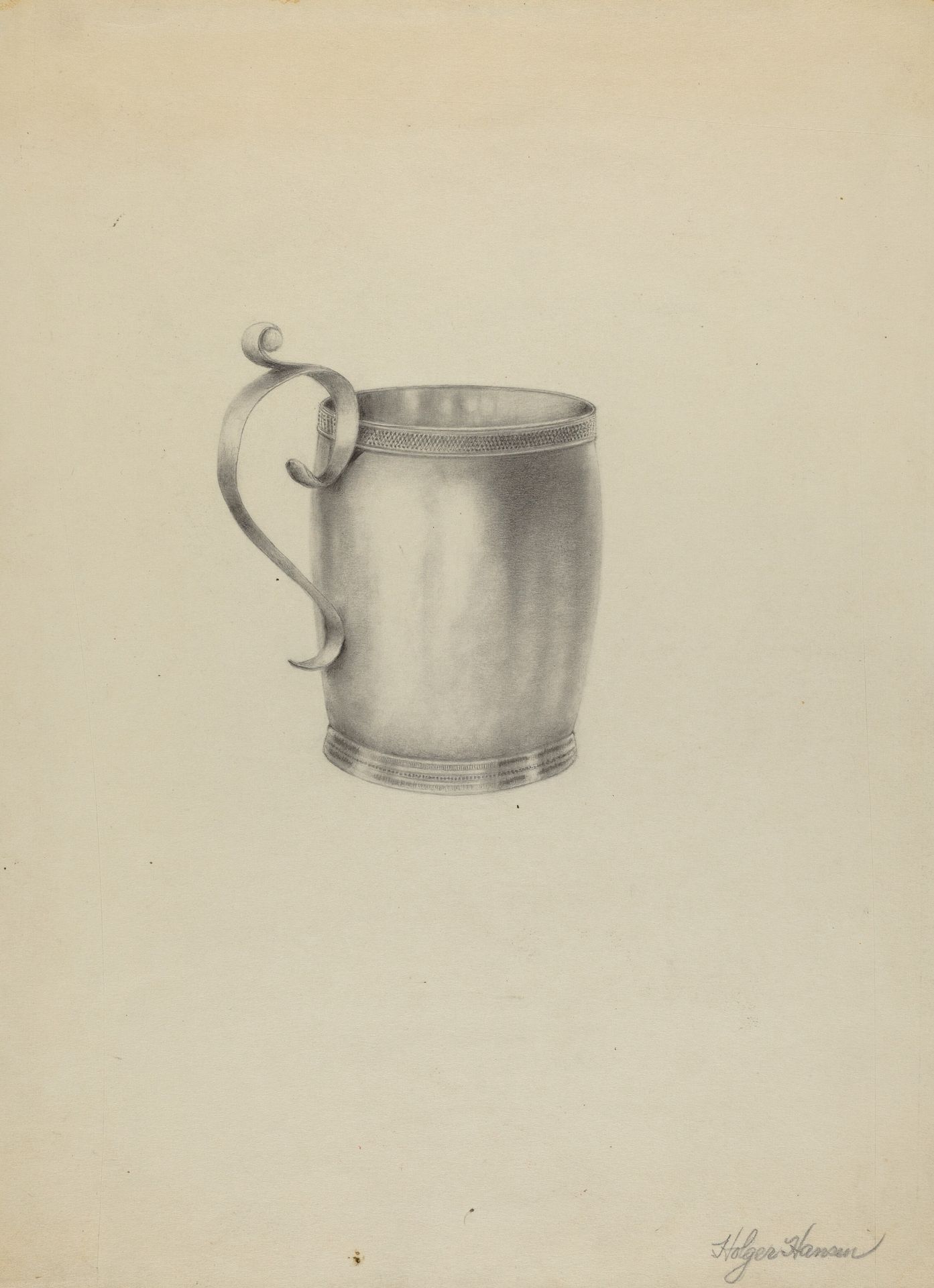 Silver Mug by Holger Hansen