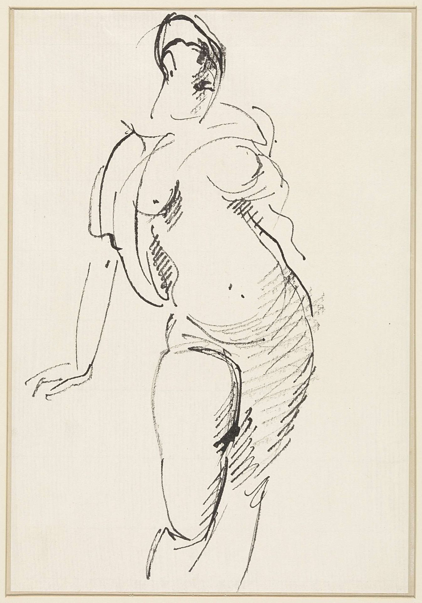 Standing Female Nude by Rik Wouters