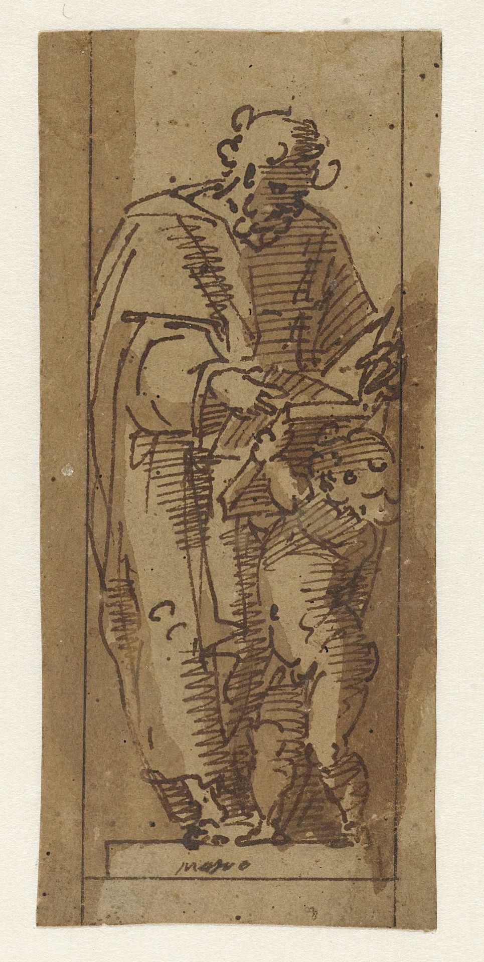 Evangelist Mattheus by Luca Cambiaso