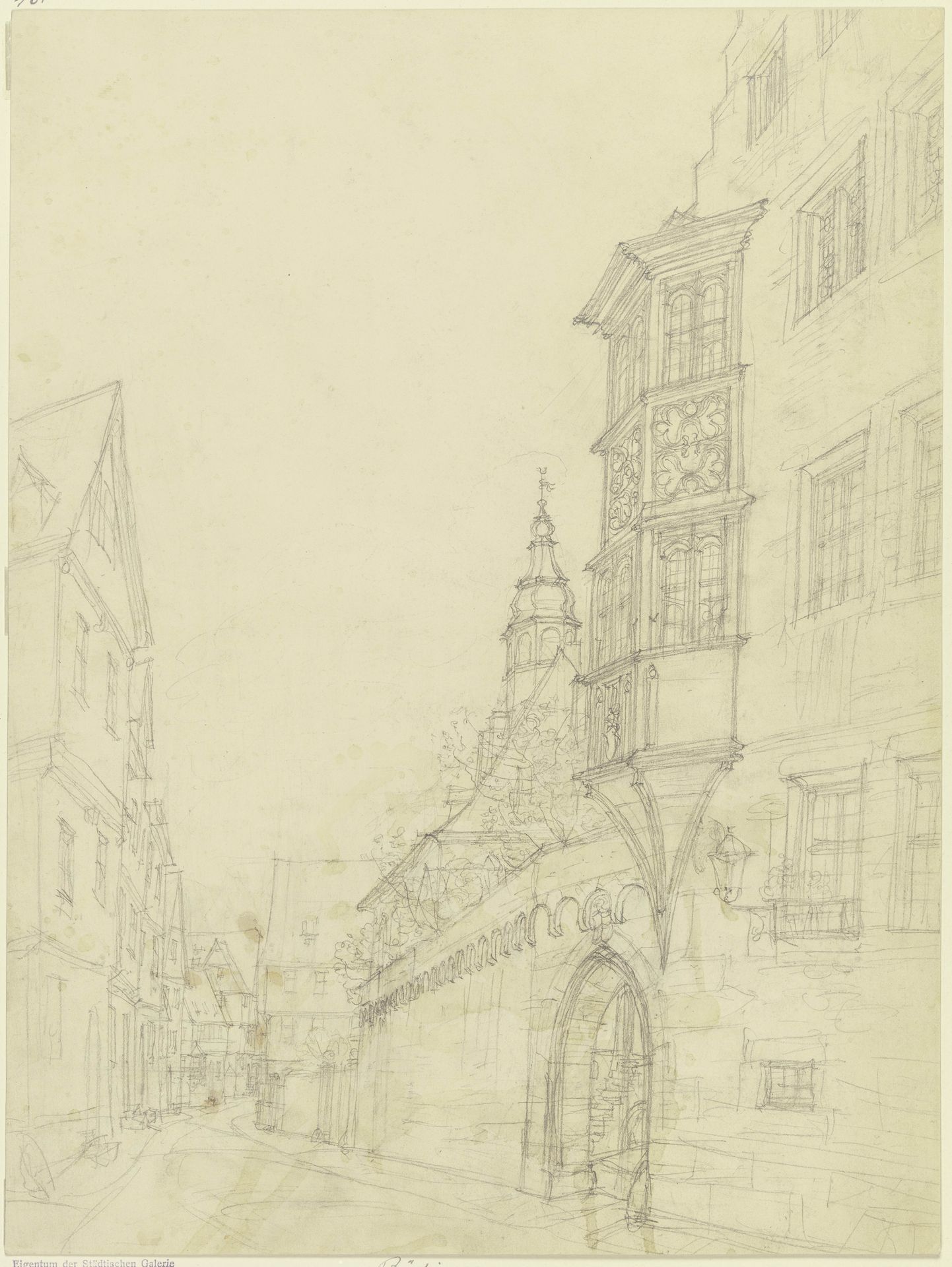 Das steinerne Haus in Büdingen by Peter Becker