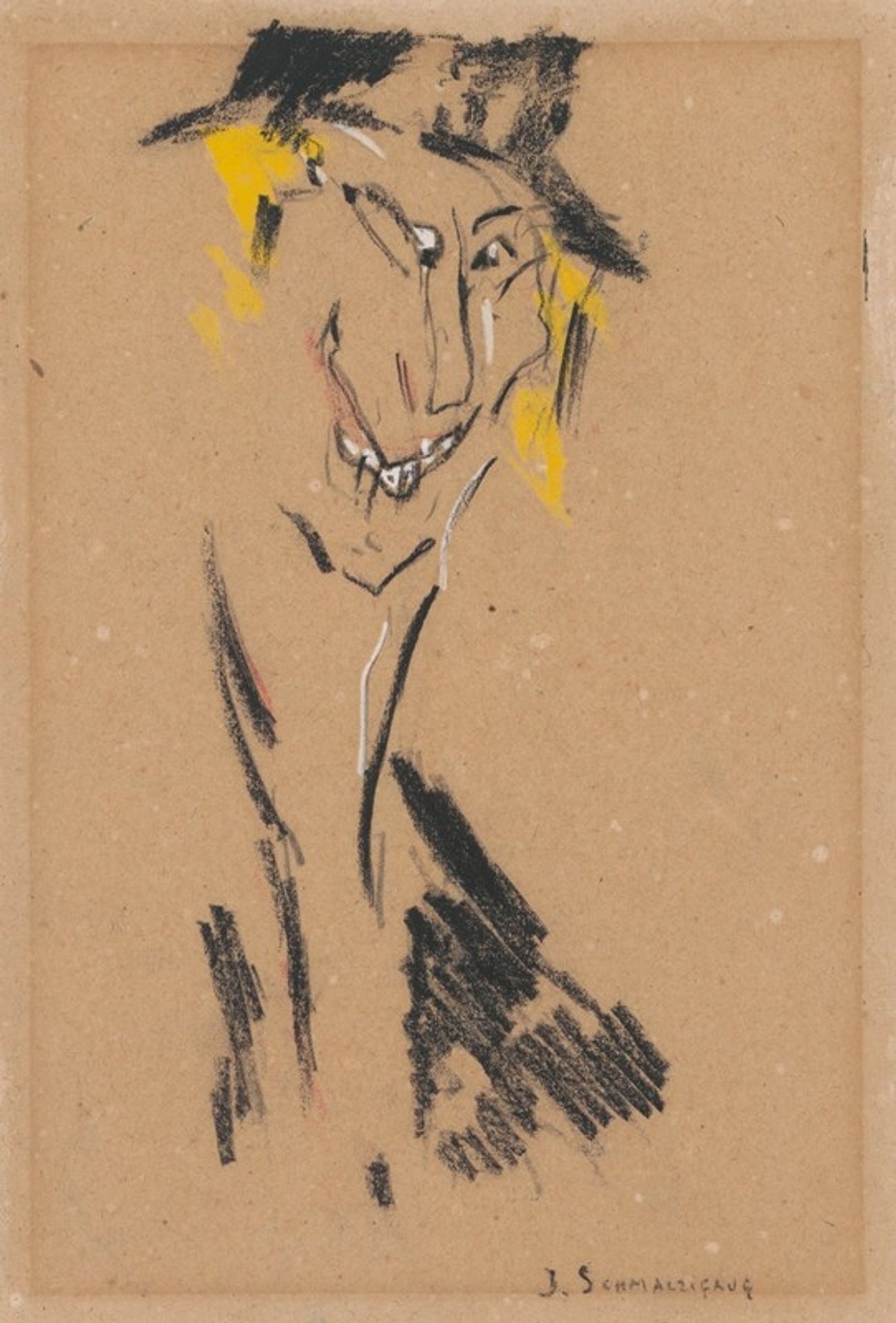 Smile under a Hat by Jules Schmalzigaug
