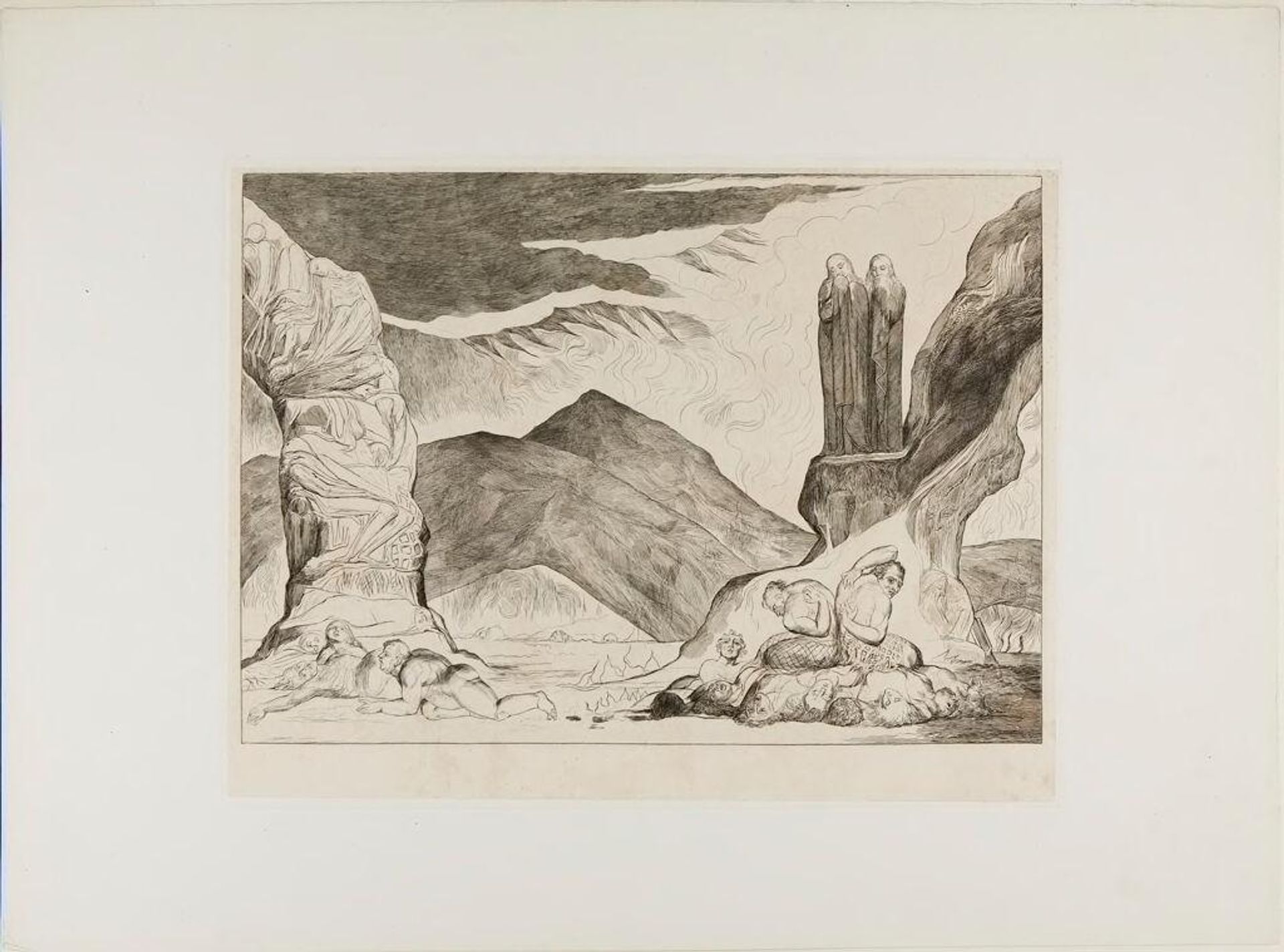 The Circle of the Falsifiers by William Blake