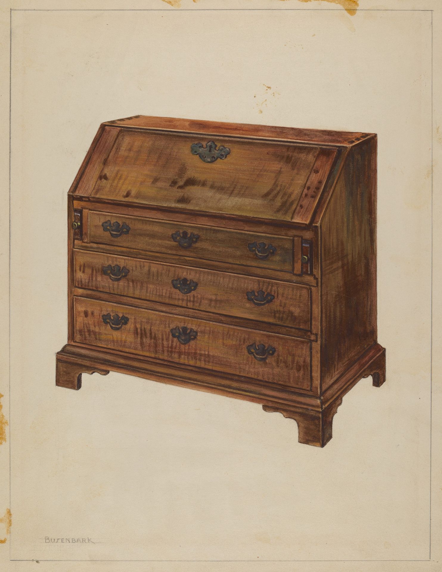 Child's Desk by Ernest Busenbark