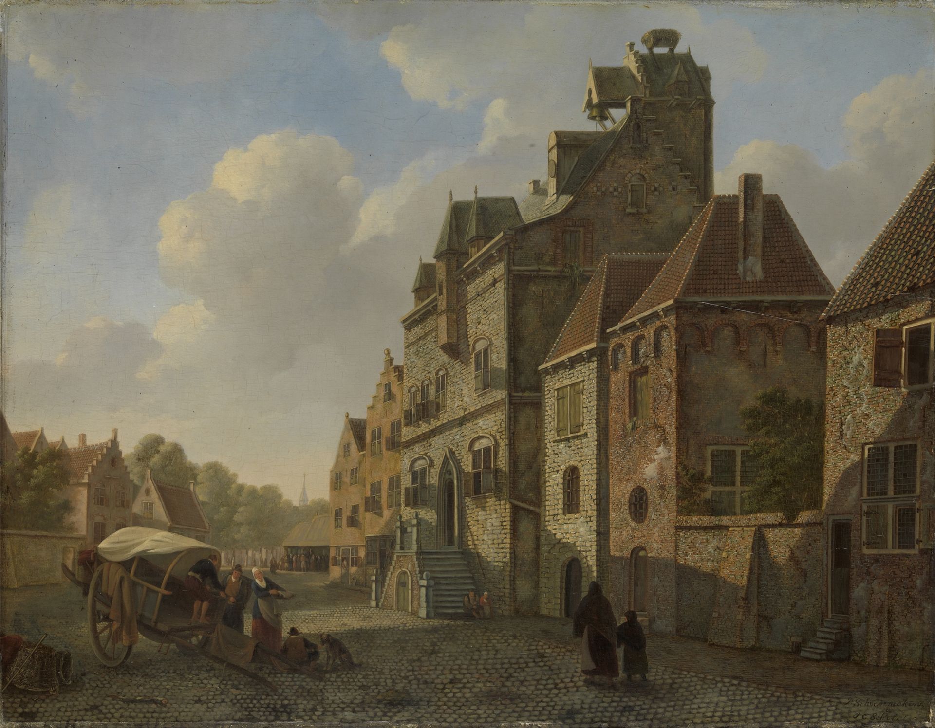 View in Dordrecht by Johannes Schoenmakers