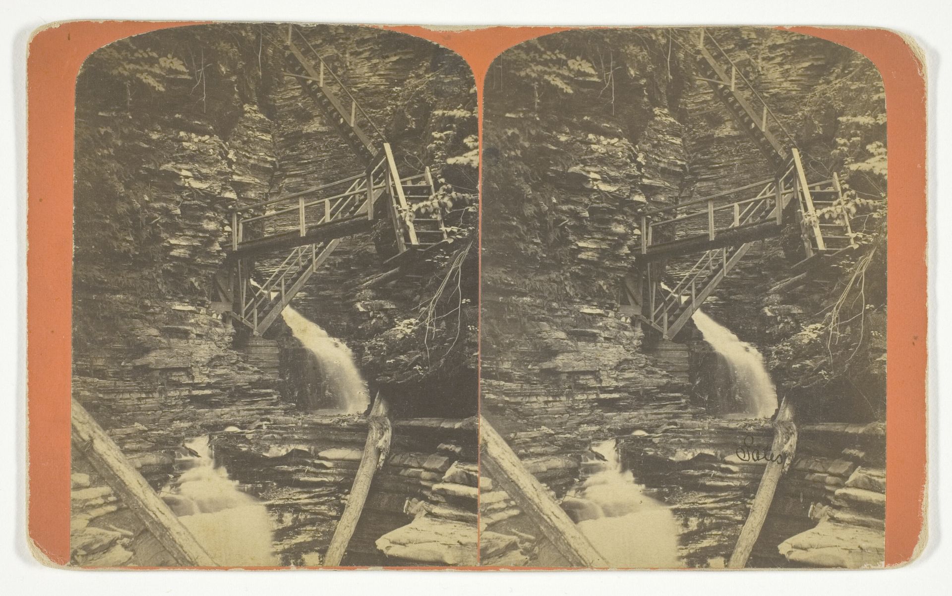 Central Gorge and Jacob's Ladder by G. F. Gates