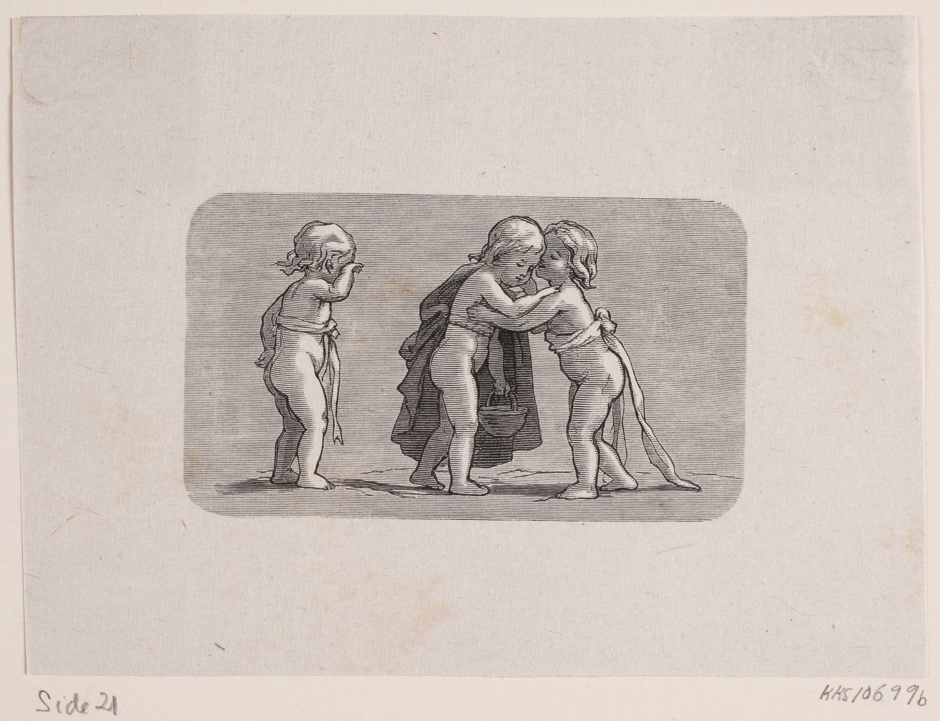 Vignet til "Afskeden" by Waldemar Bøhme