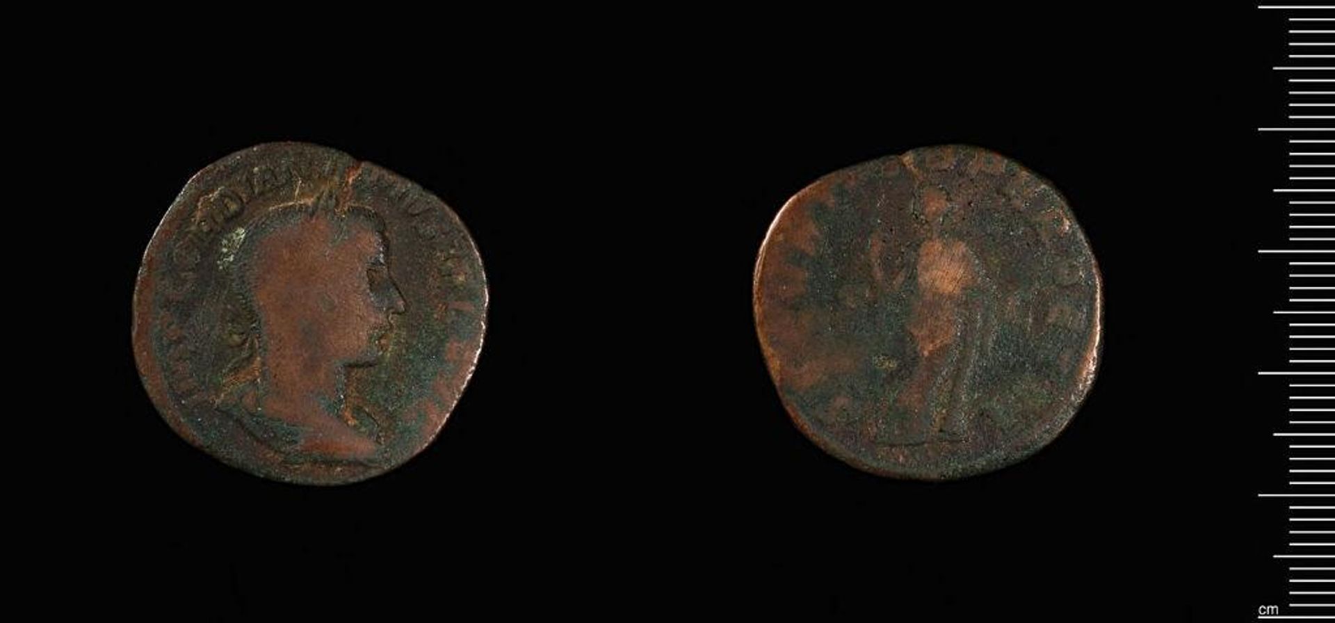 Sestertius of Gordian III by Gordian III