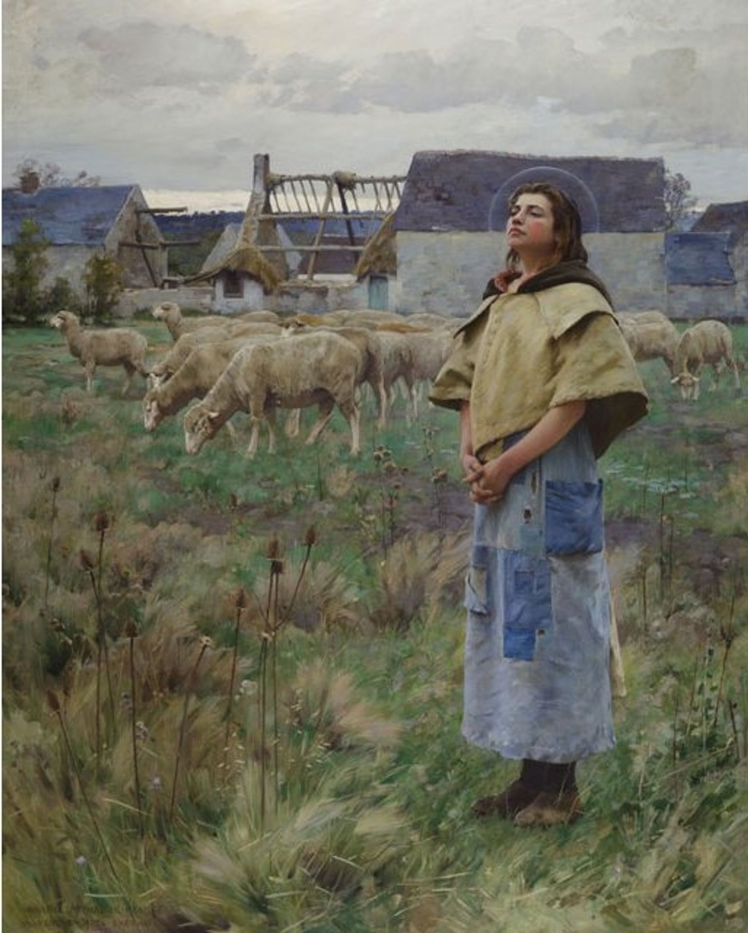 St Genevieve by Charles Sprague Pearce