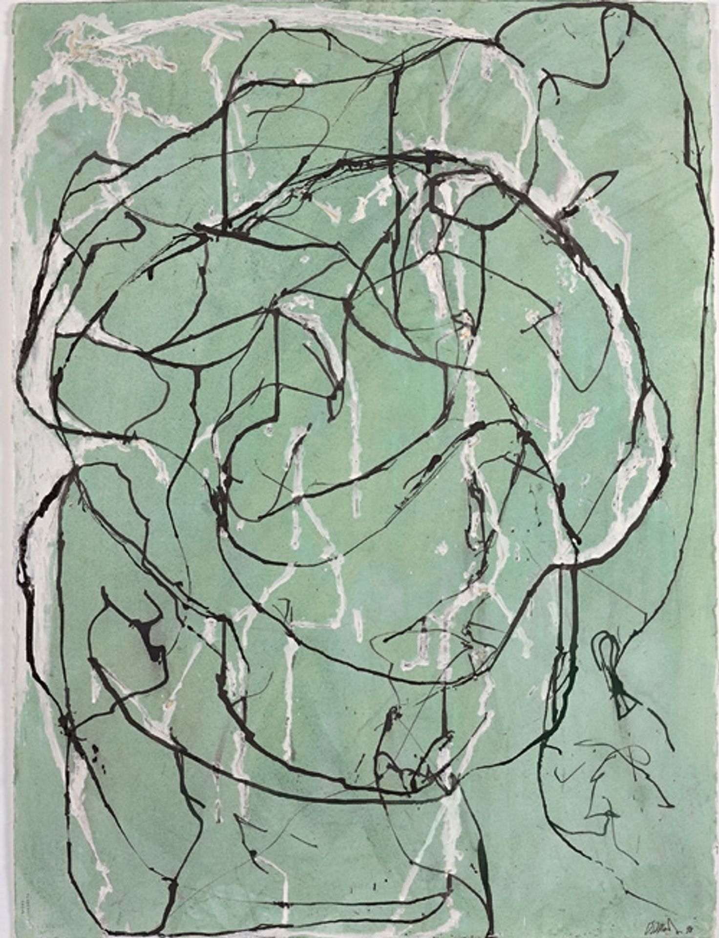 Post Calligraphic Drawing by Brice Marden
