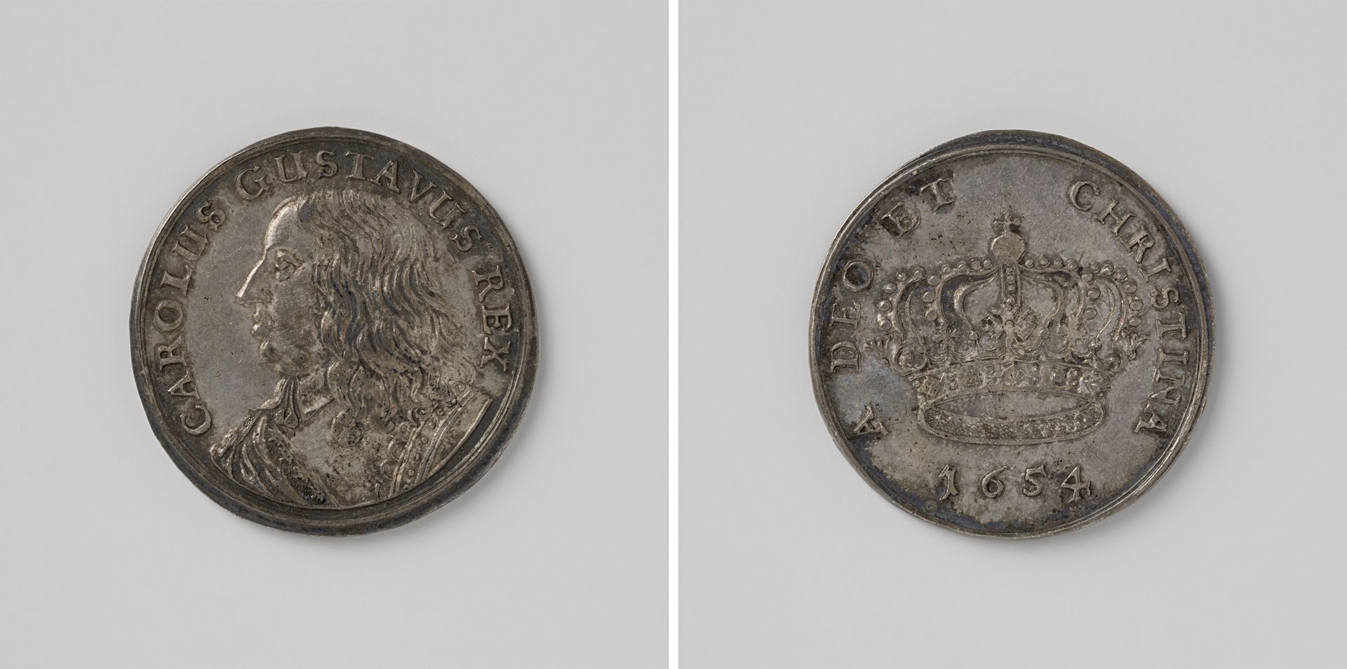 Karel Gustaaf Adolf X gekroond tot koning van Zweden by Anonymous