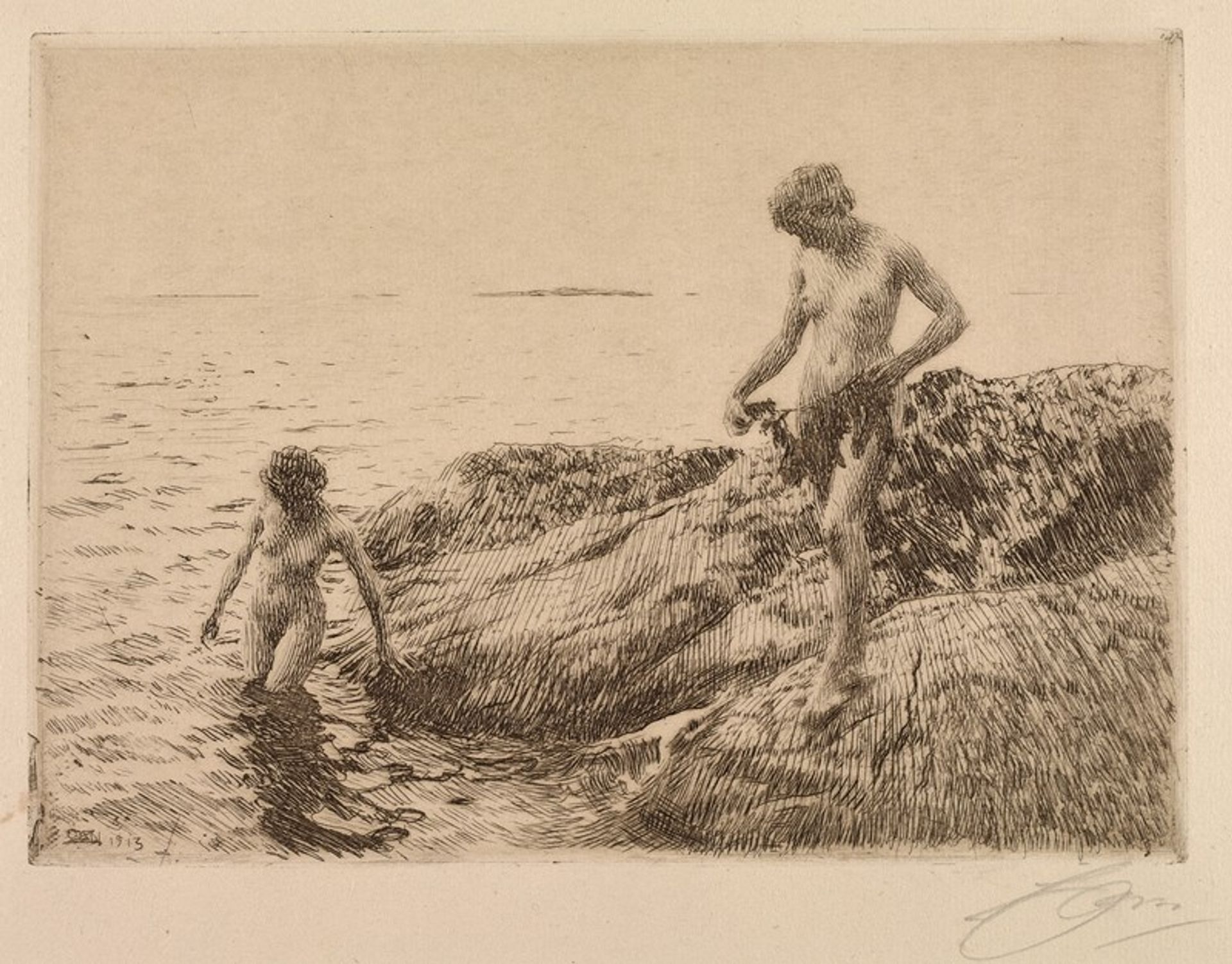 Seaward Skerries by Anders Zorn