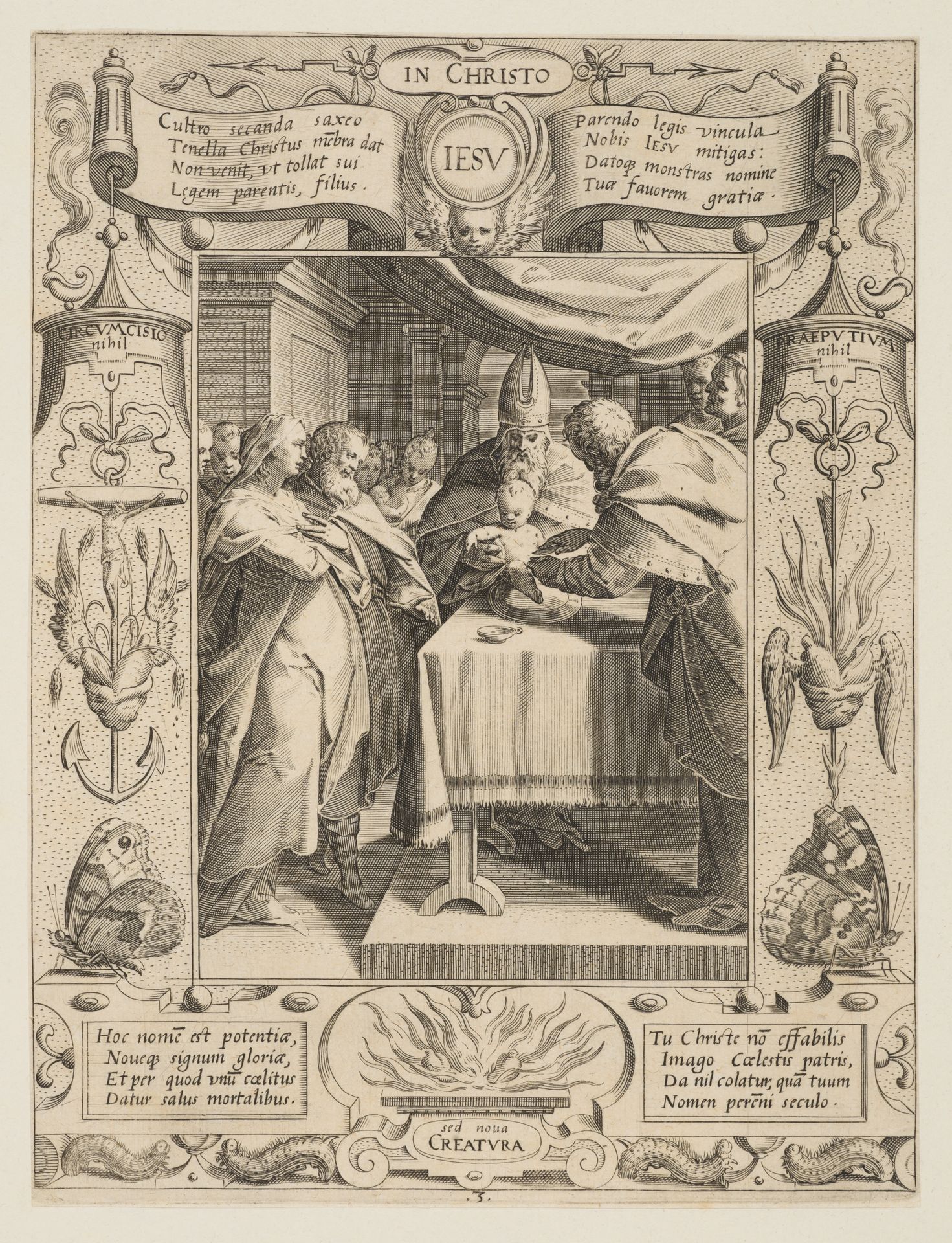 Circumcision by Aegidius Sadeler II