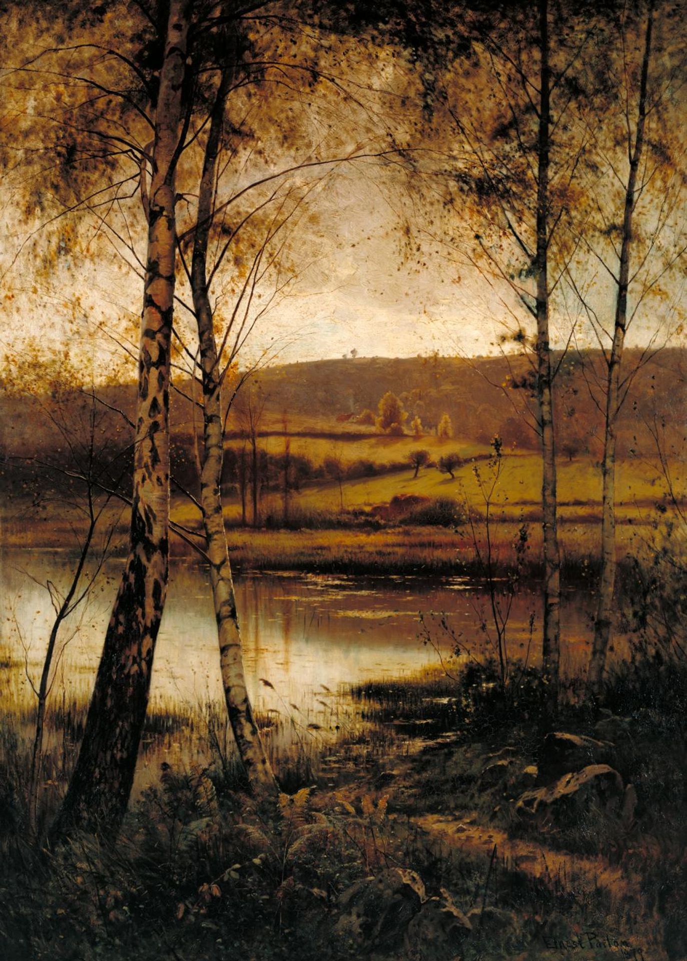 The Waning of the Year by  Ernest Parton