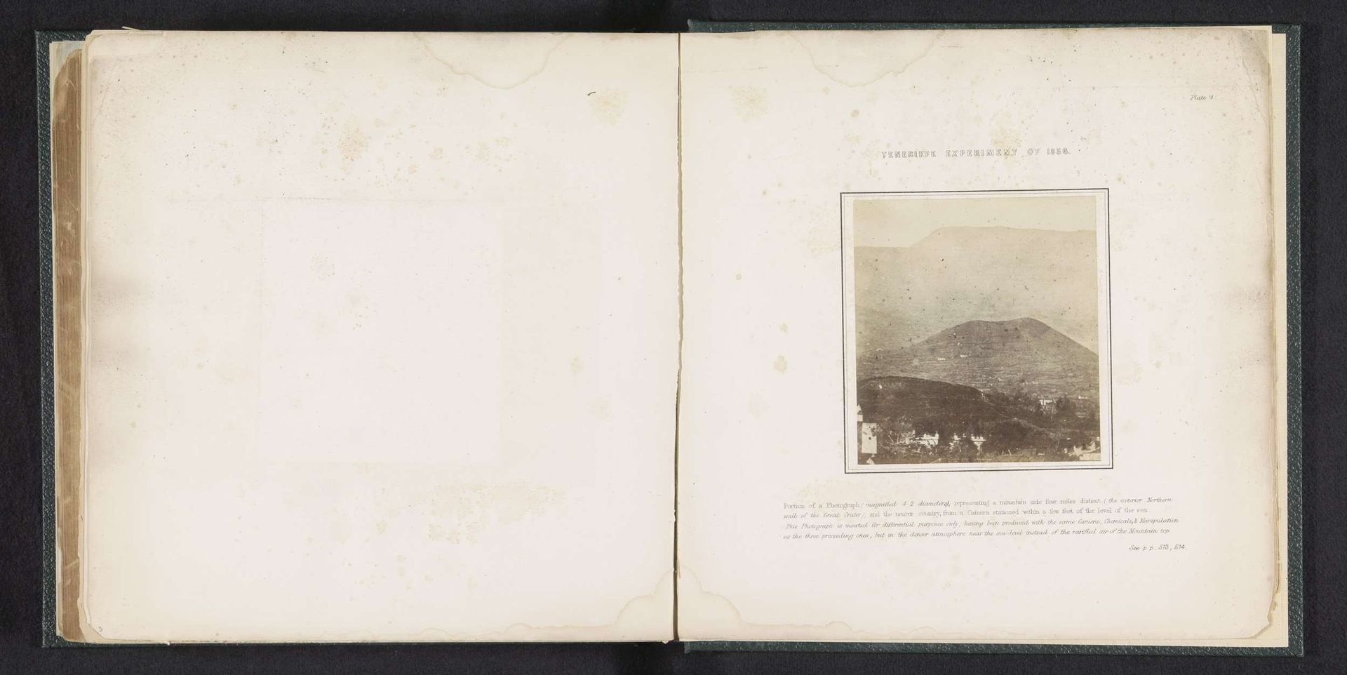 Gezicht op El Teide op Tenerife by Charles Piazzi Smyth
