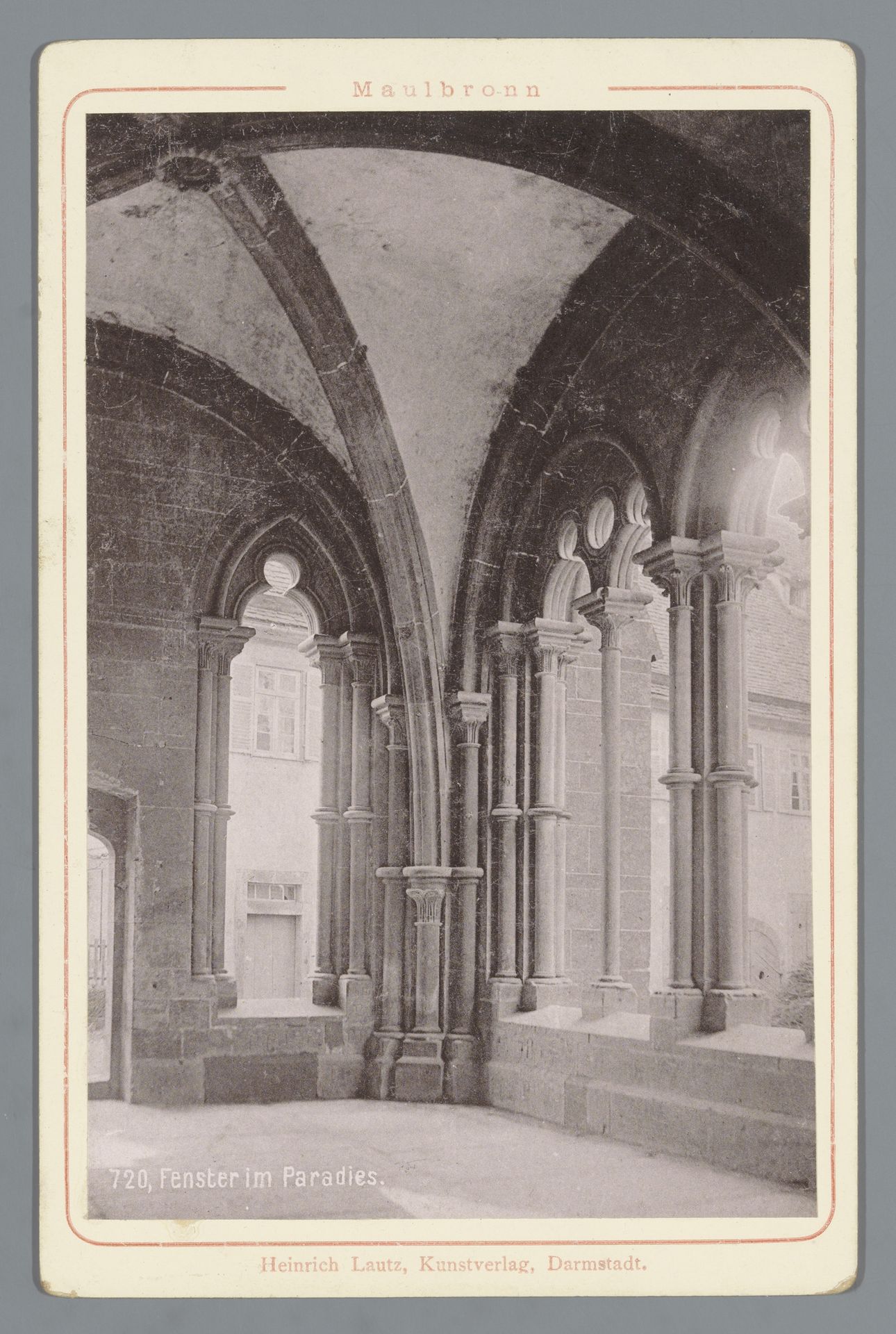 Vensters met maaswerk in de Abdij van Maulbronn by Anonymous