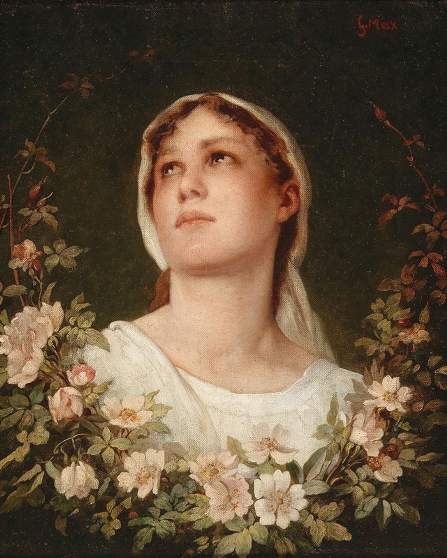 Daydreaming by Gabriel von Max